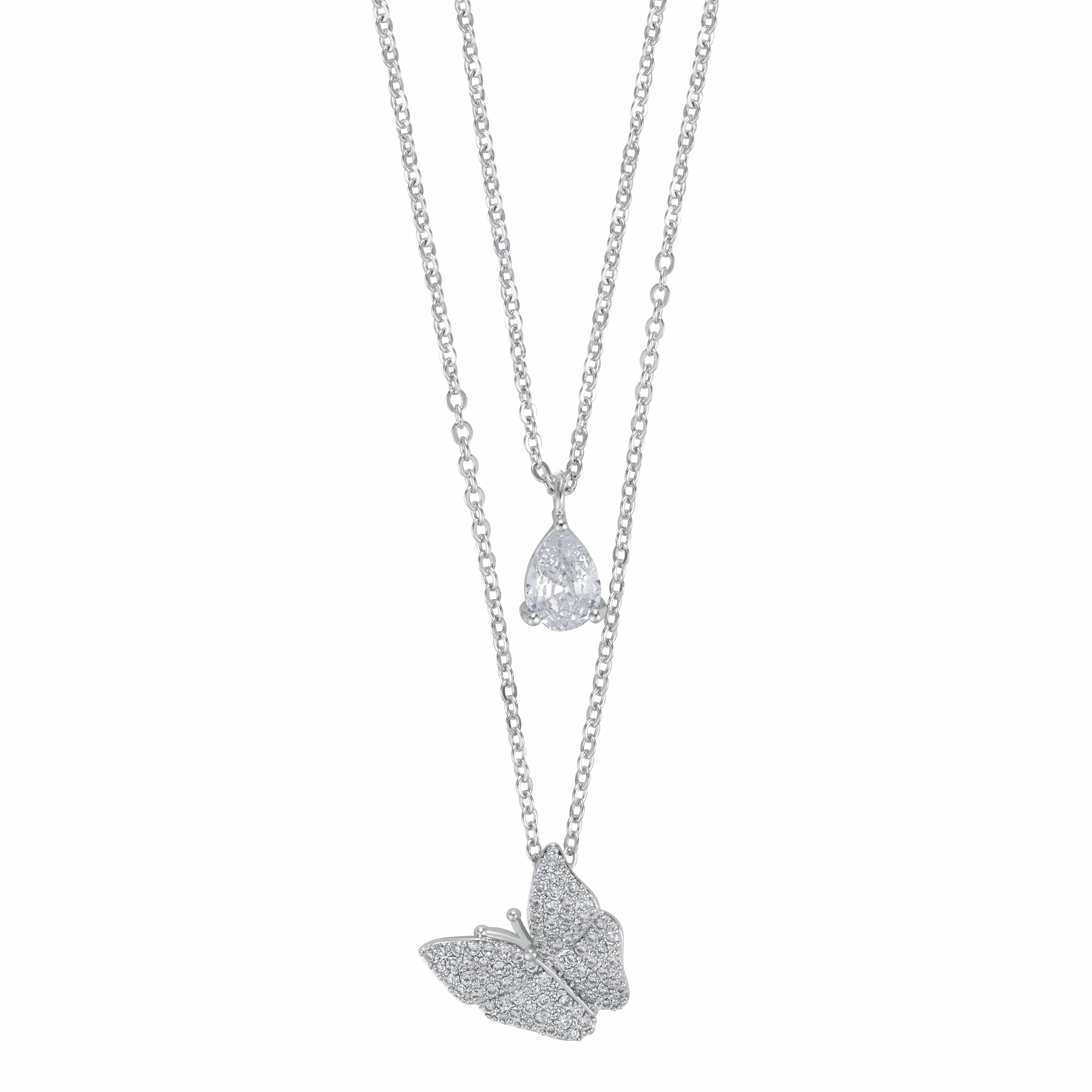 Necklace - Silver White - 0 image 0