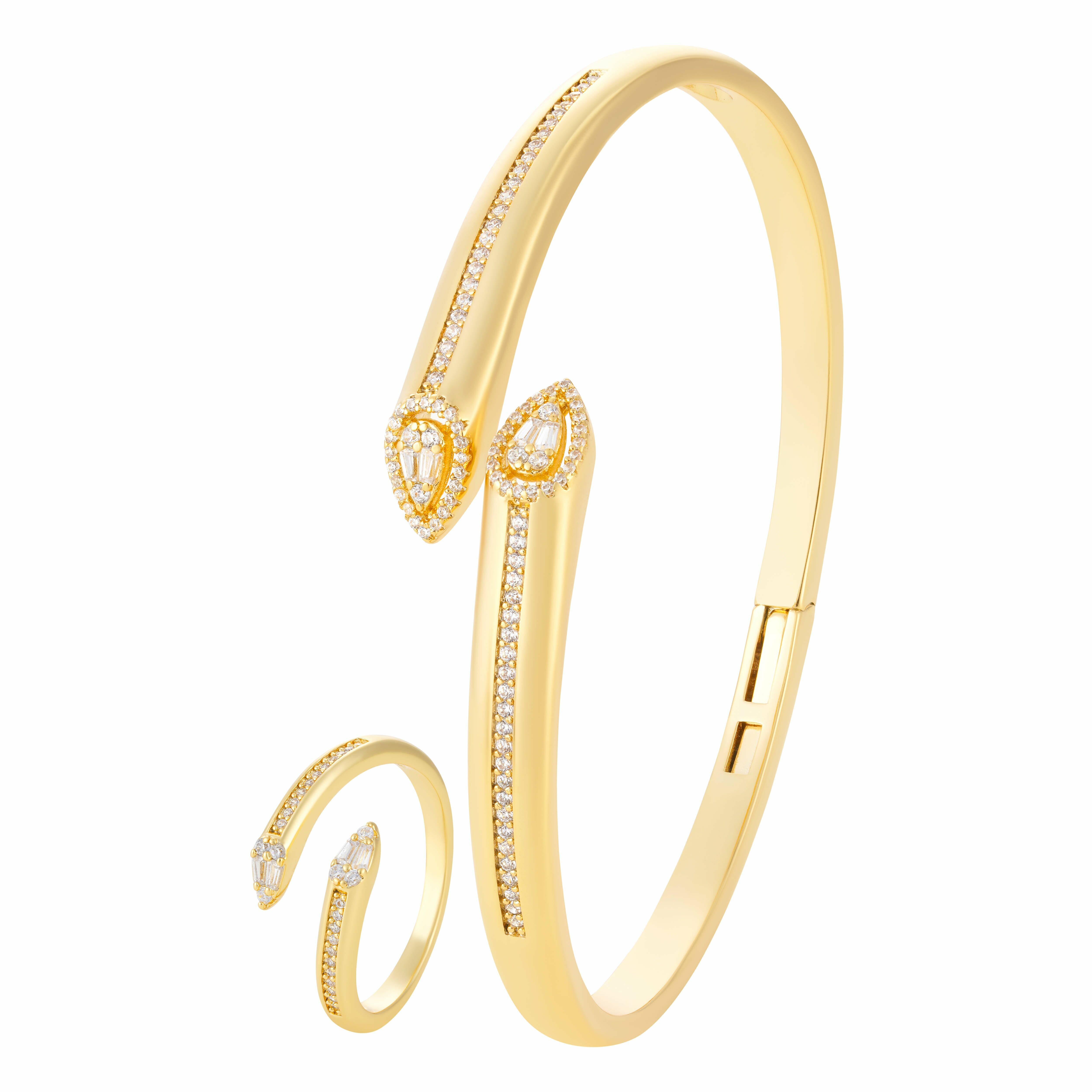 Bangle - Gold White - 0 image 0