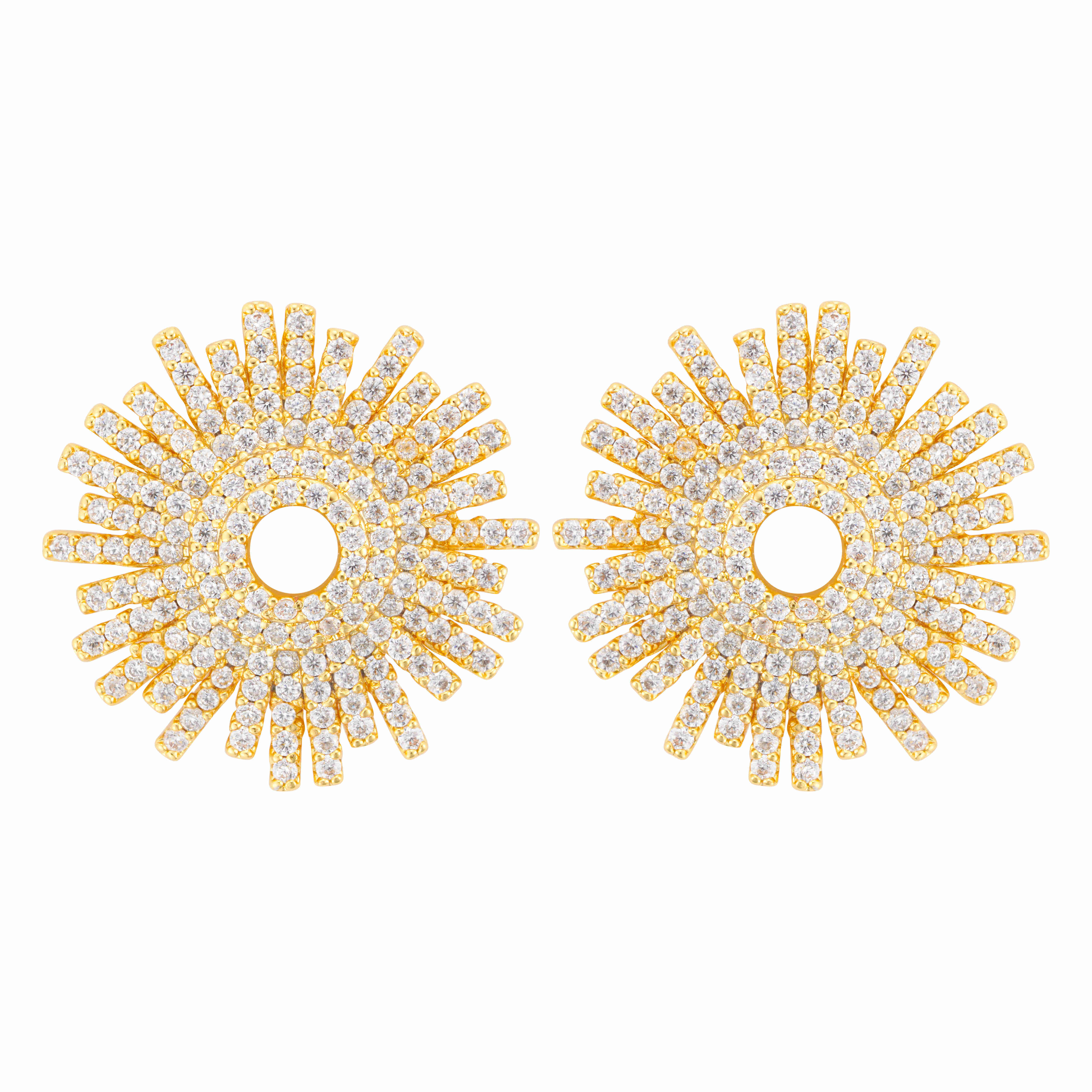 Earrings - Gold White - 0 image 1