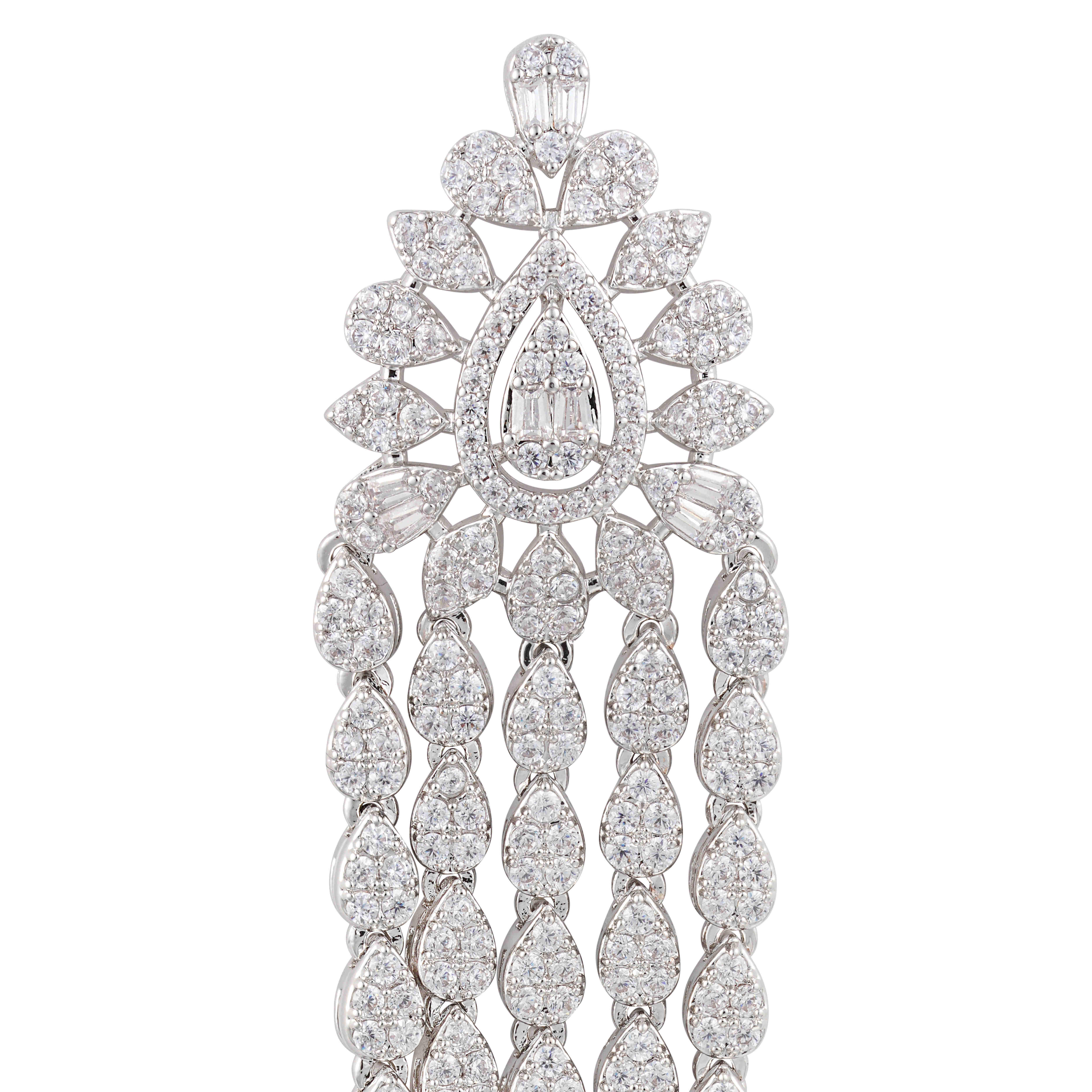 حلق - فضي ابيض - 0 image 1