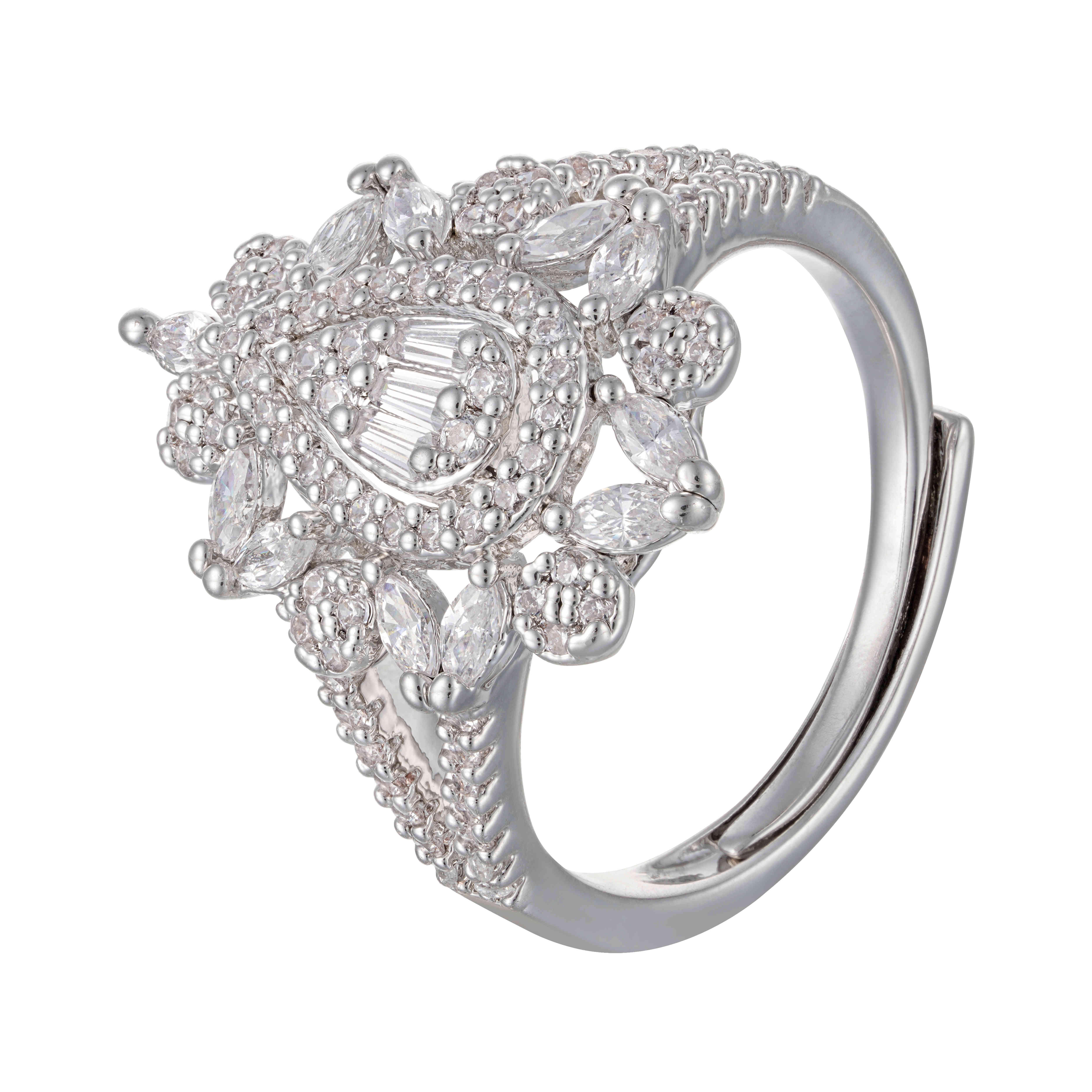 خاتم - فضي ابيض - 0 image 0