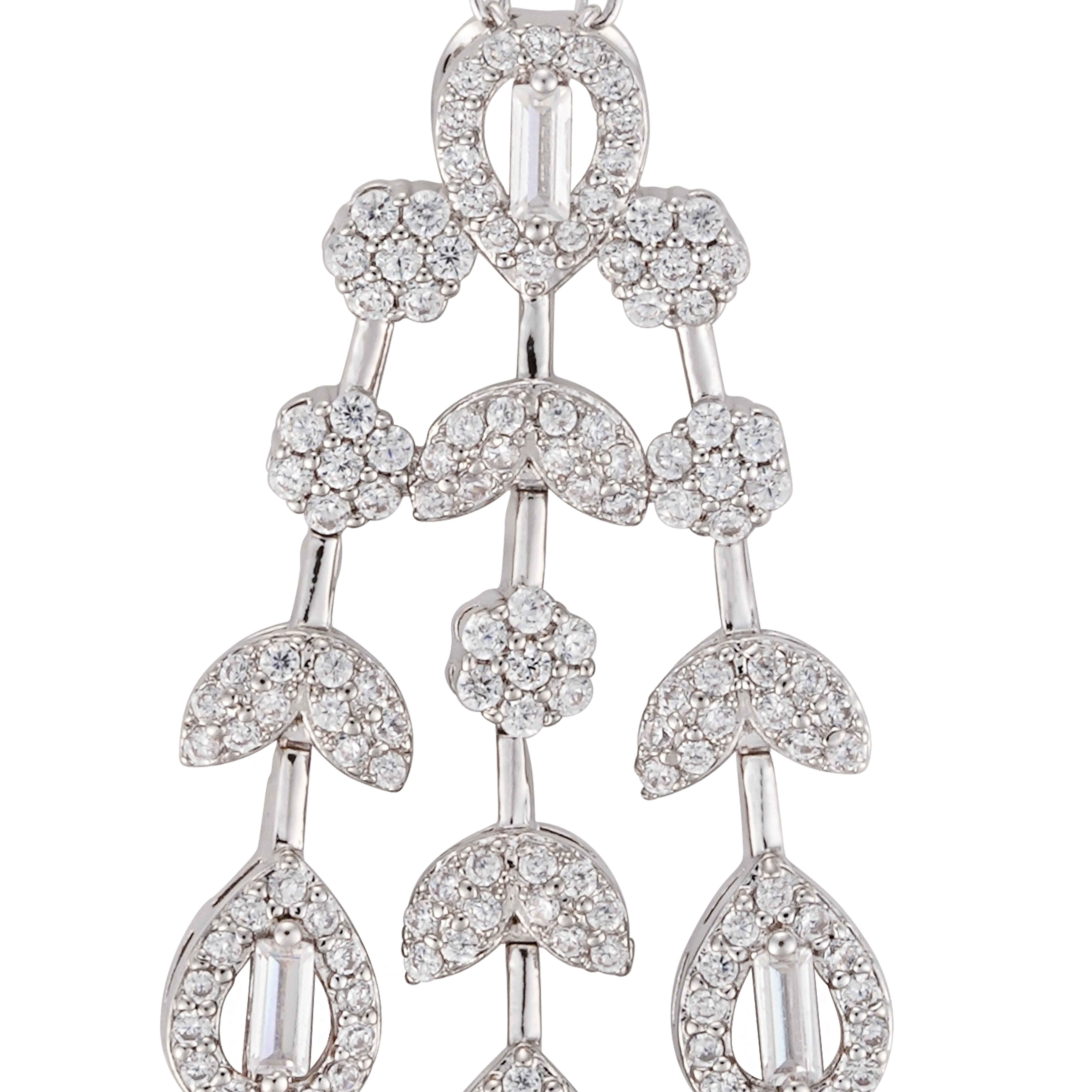 عقد - فضي ابيض - 0 image 2