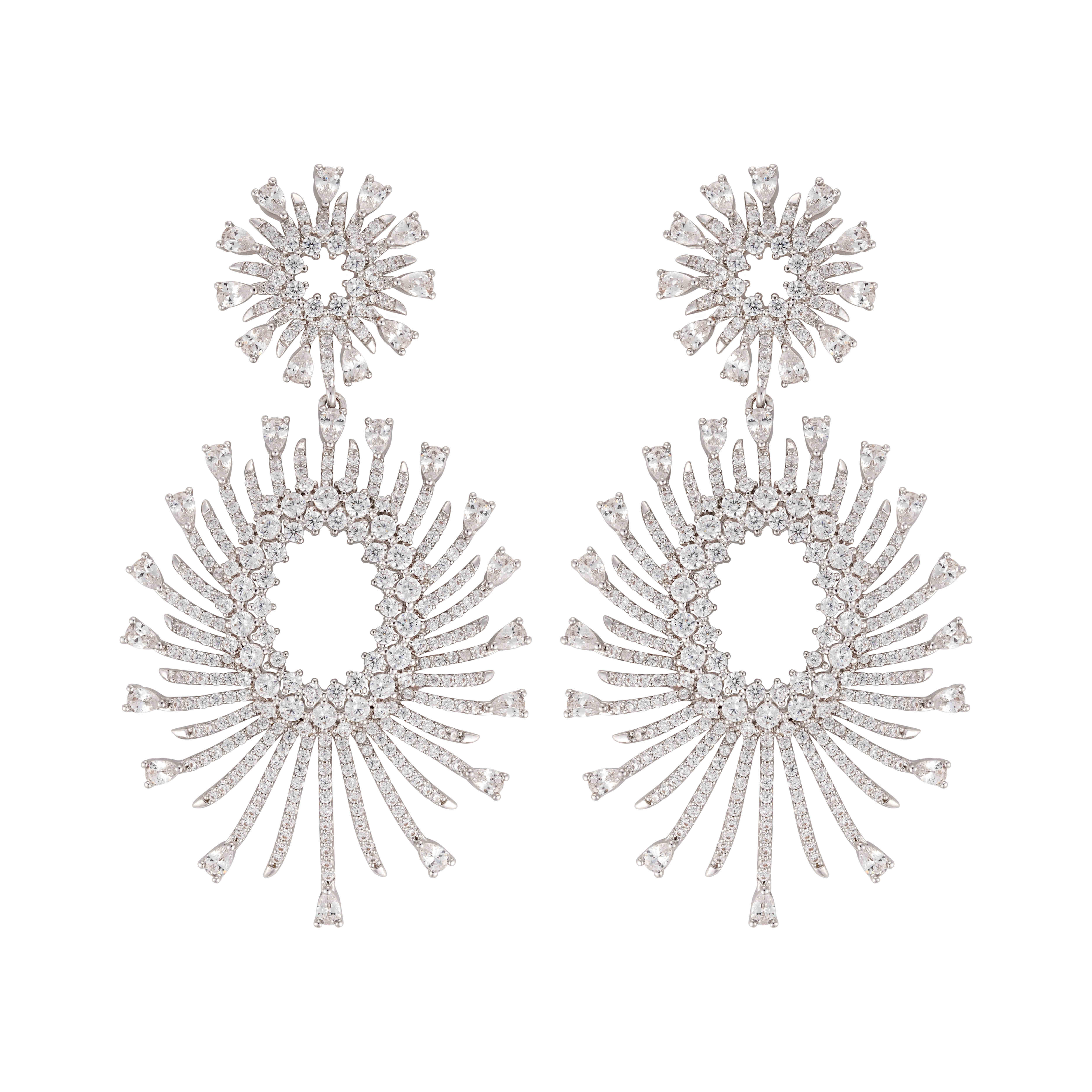 حلق - فضي ابيض - 0 image 0