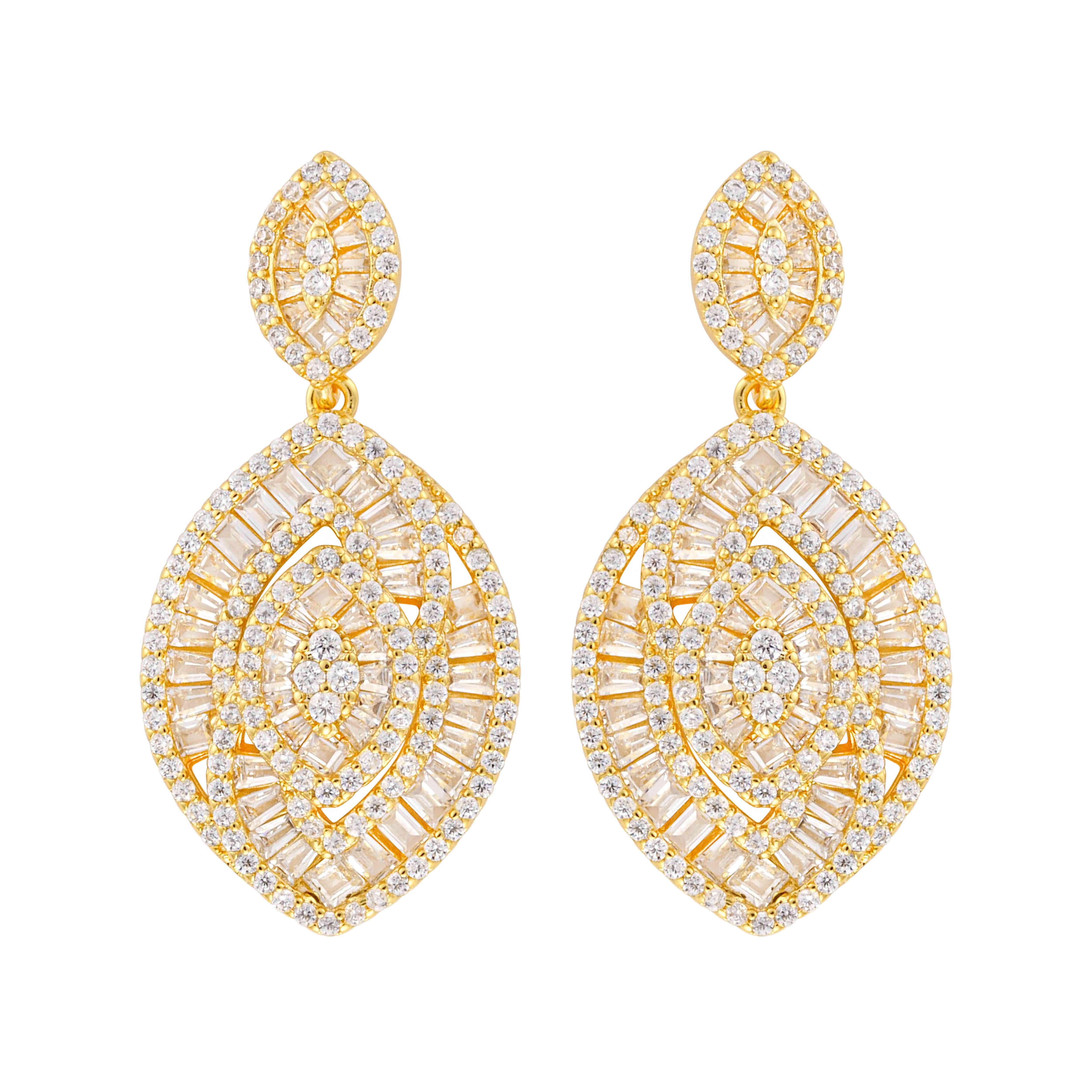 حلق - ذهبي ابيض - 0 image 0