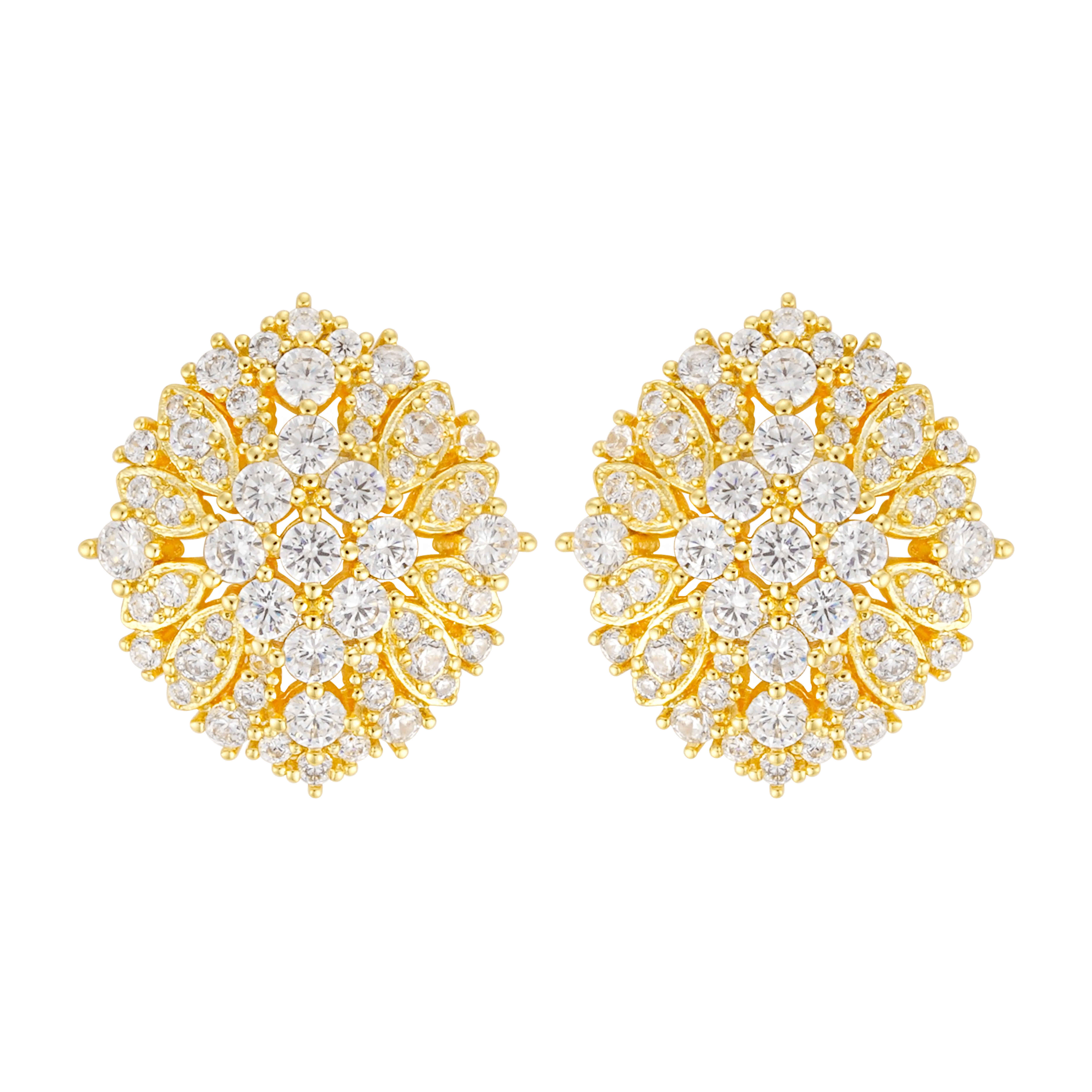 حلق - ذهبي ابيض - 0 image 0