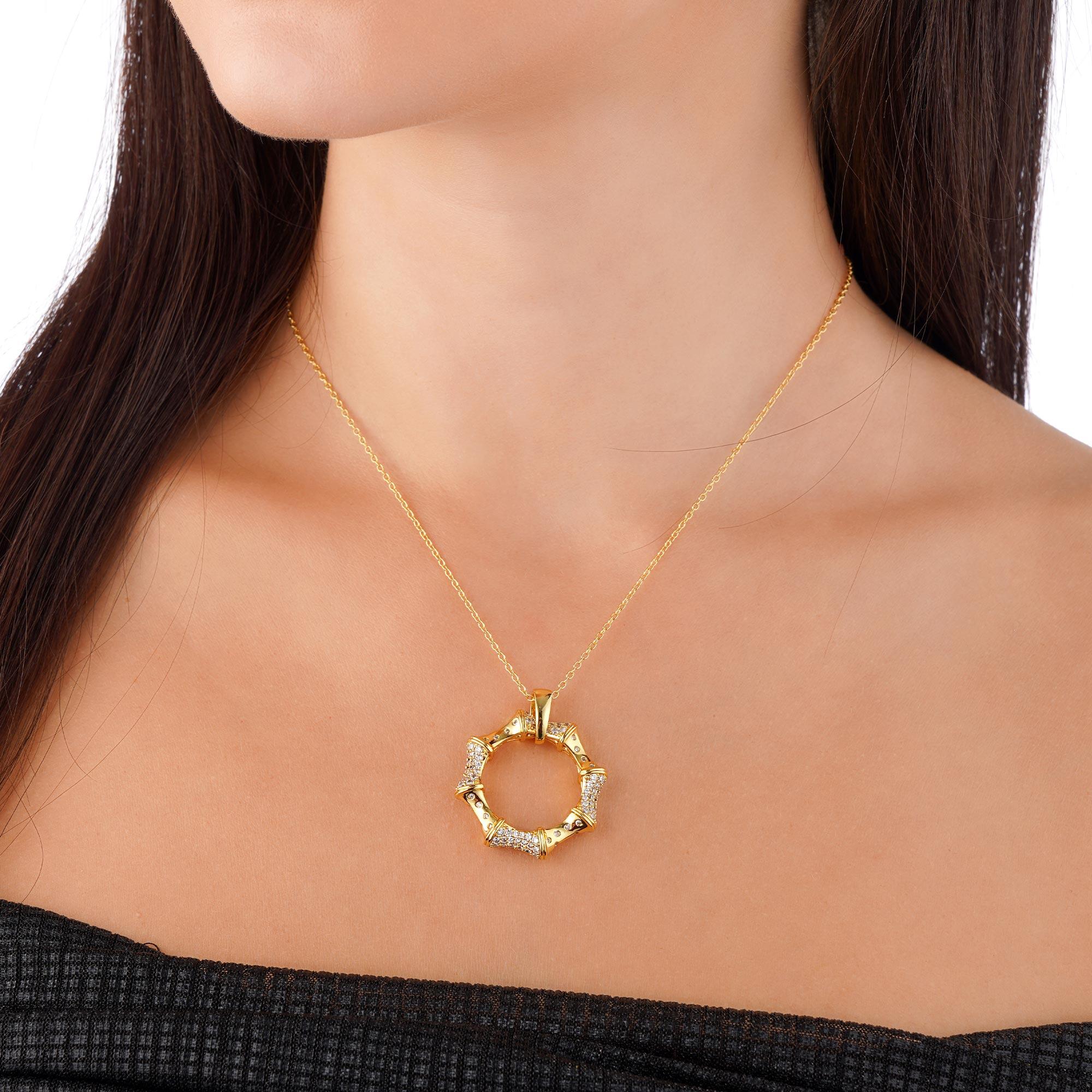 عقد - ذهبي ابيض - 0 image 0