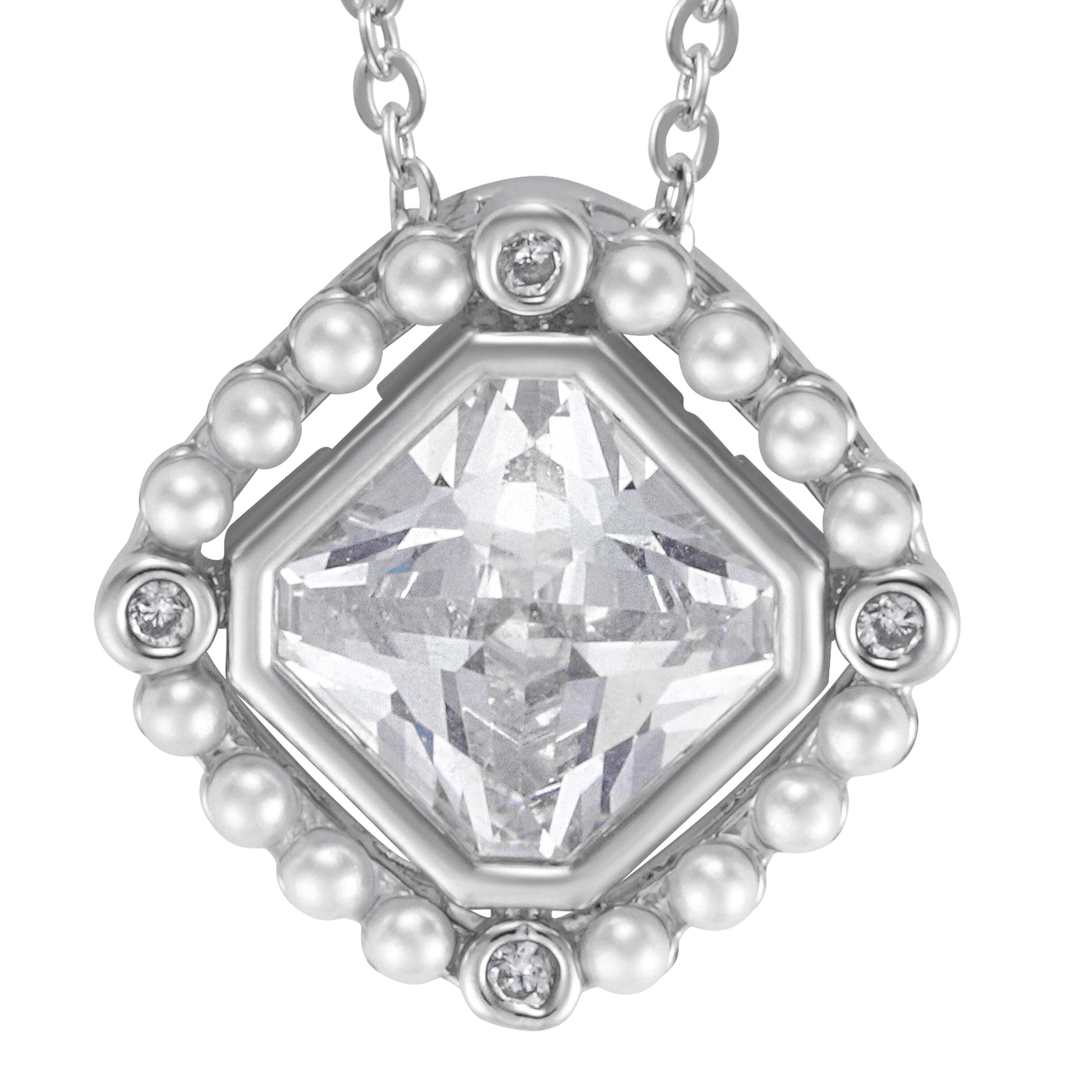 Necklace - Silver White - 0 image 1