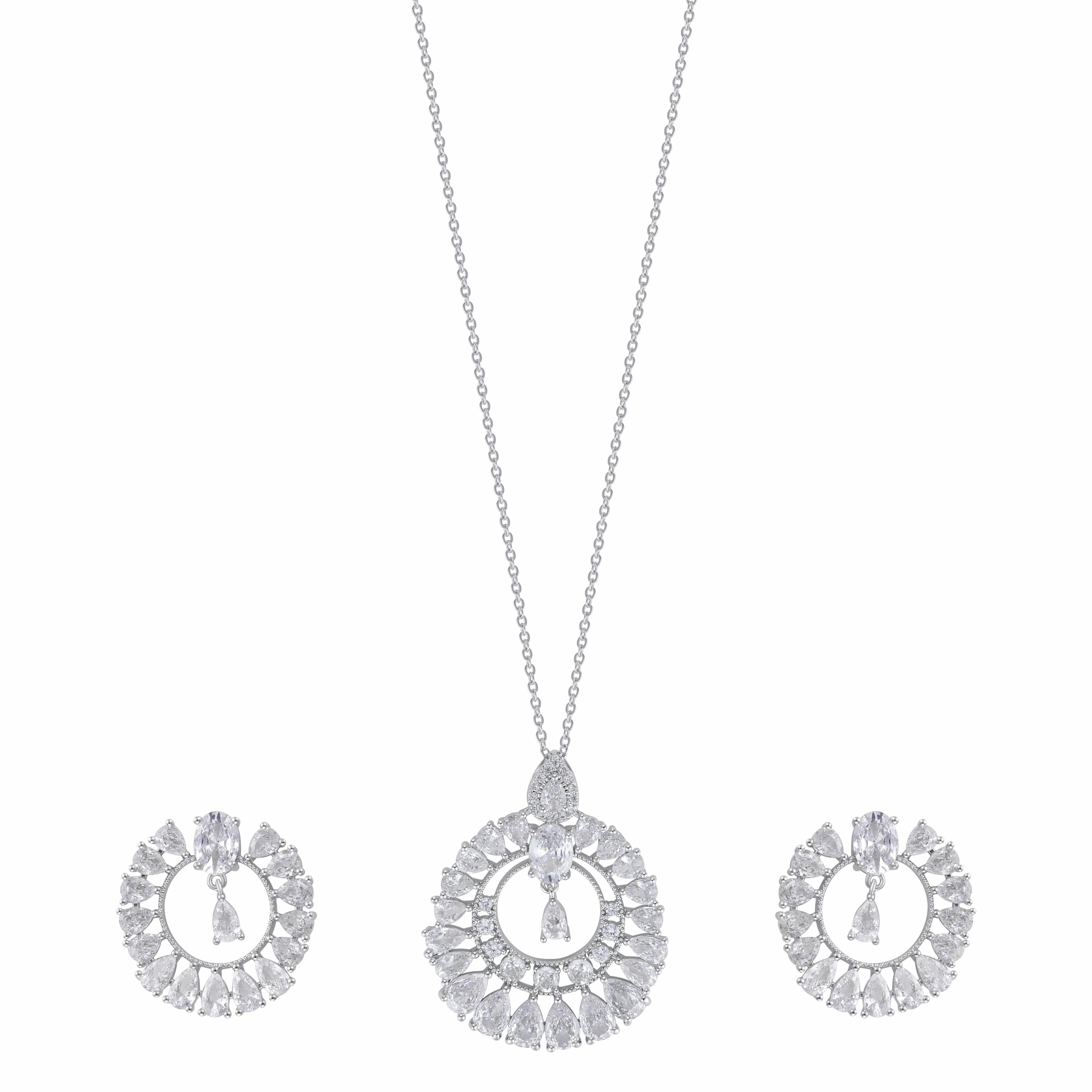 Necklace - Silver White - 0 image 0