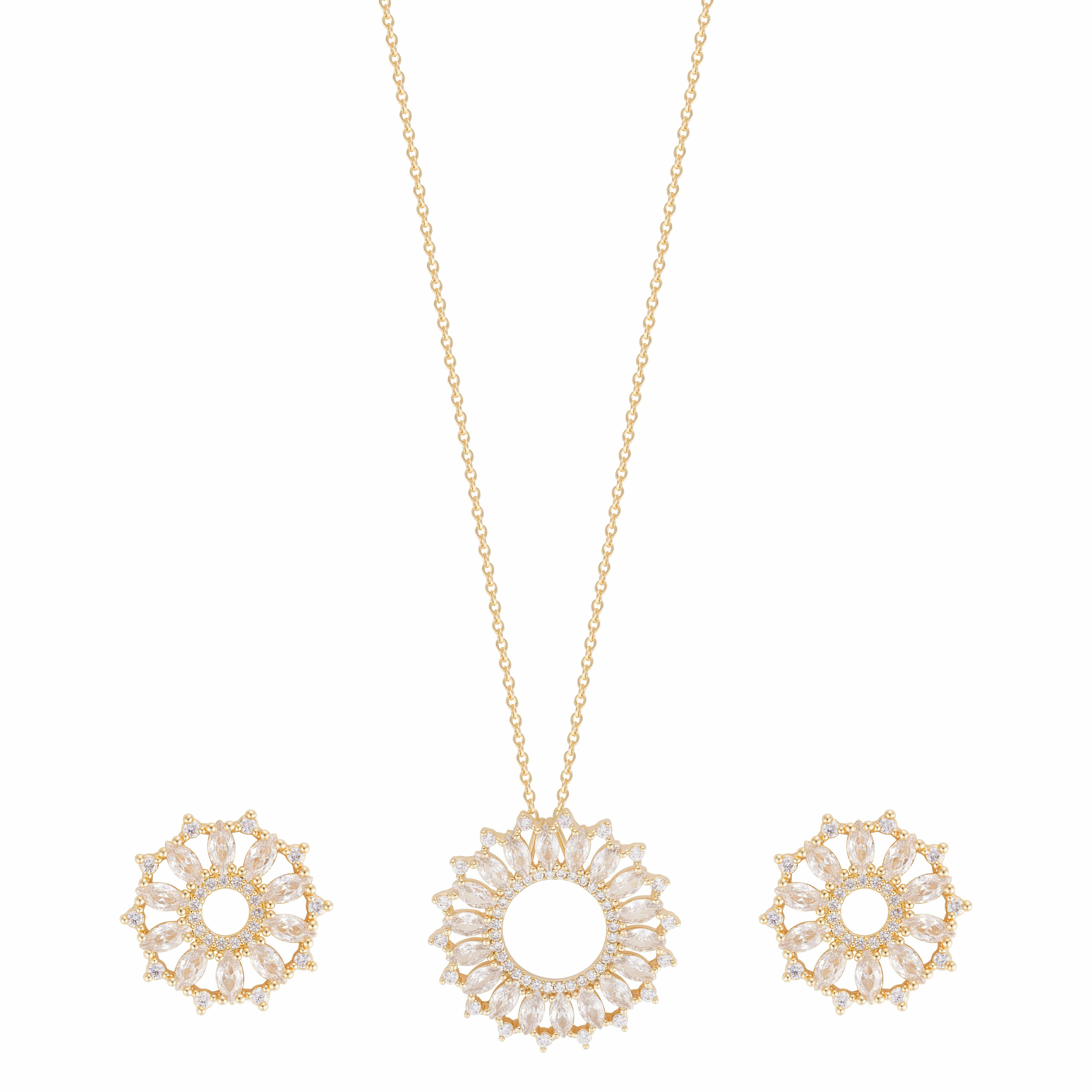 Necklace - Gold White - 0 image 0