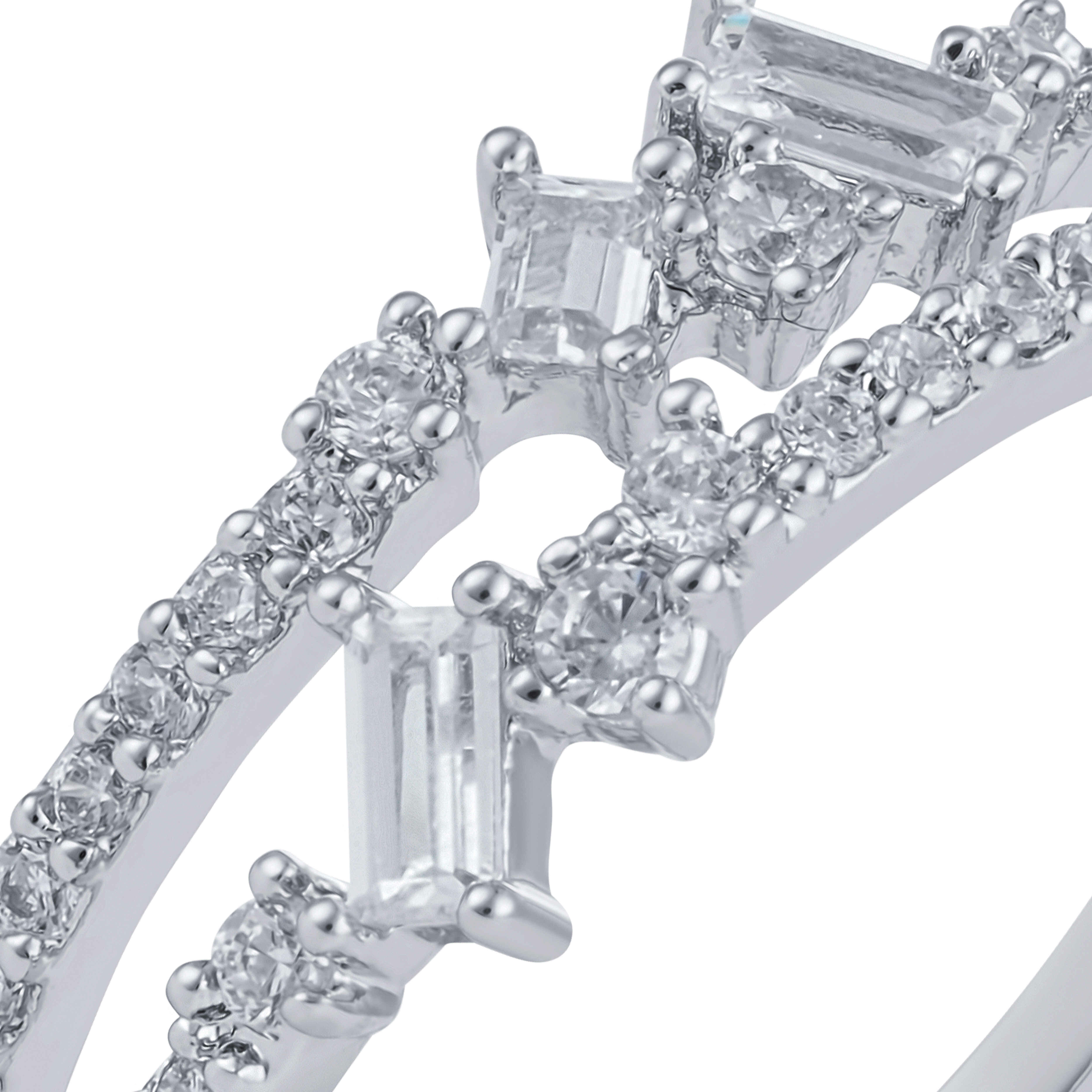 Ring - Silver White - 0 image 1