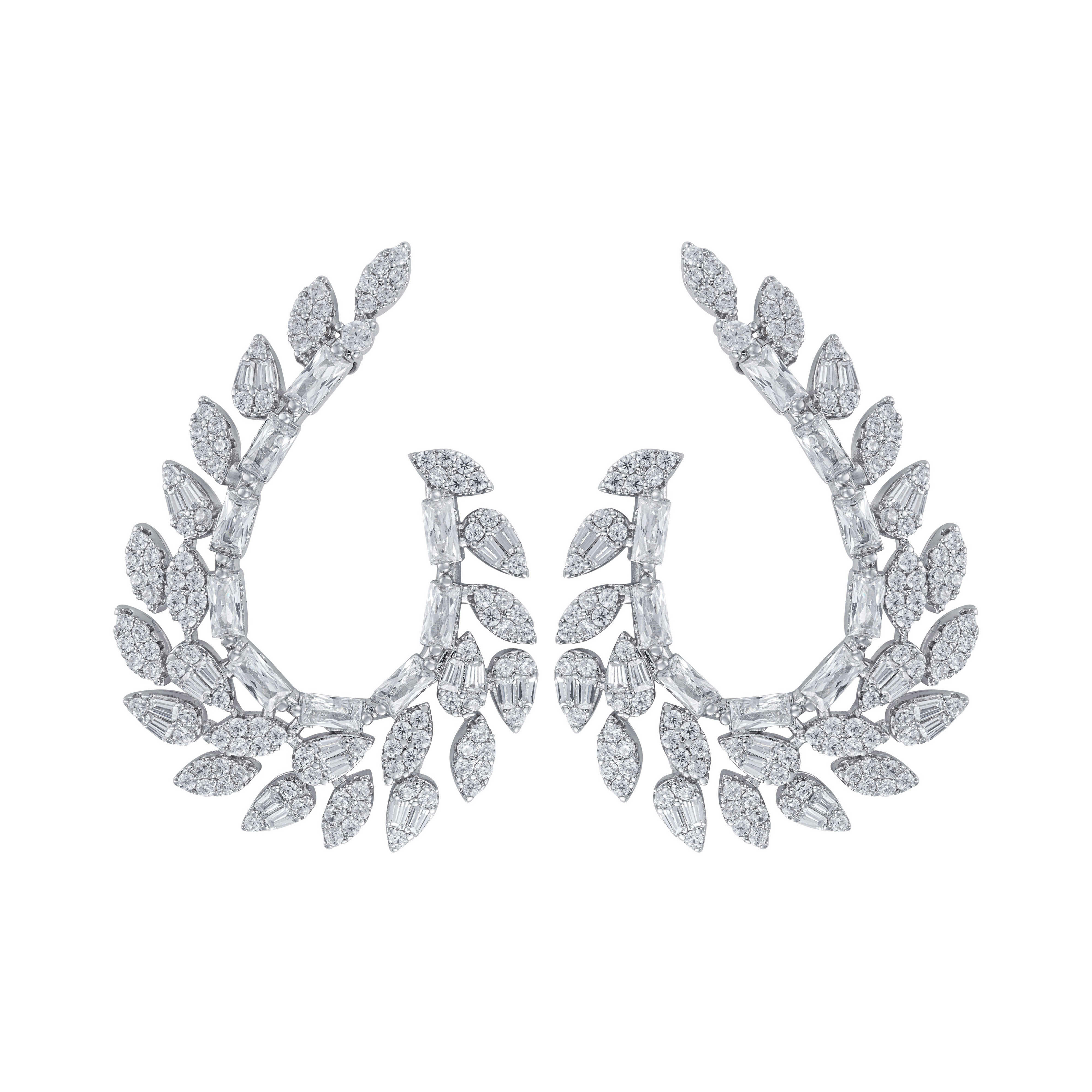 حلق - فضي ابيض - 0 image 0