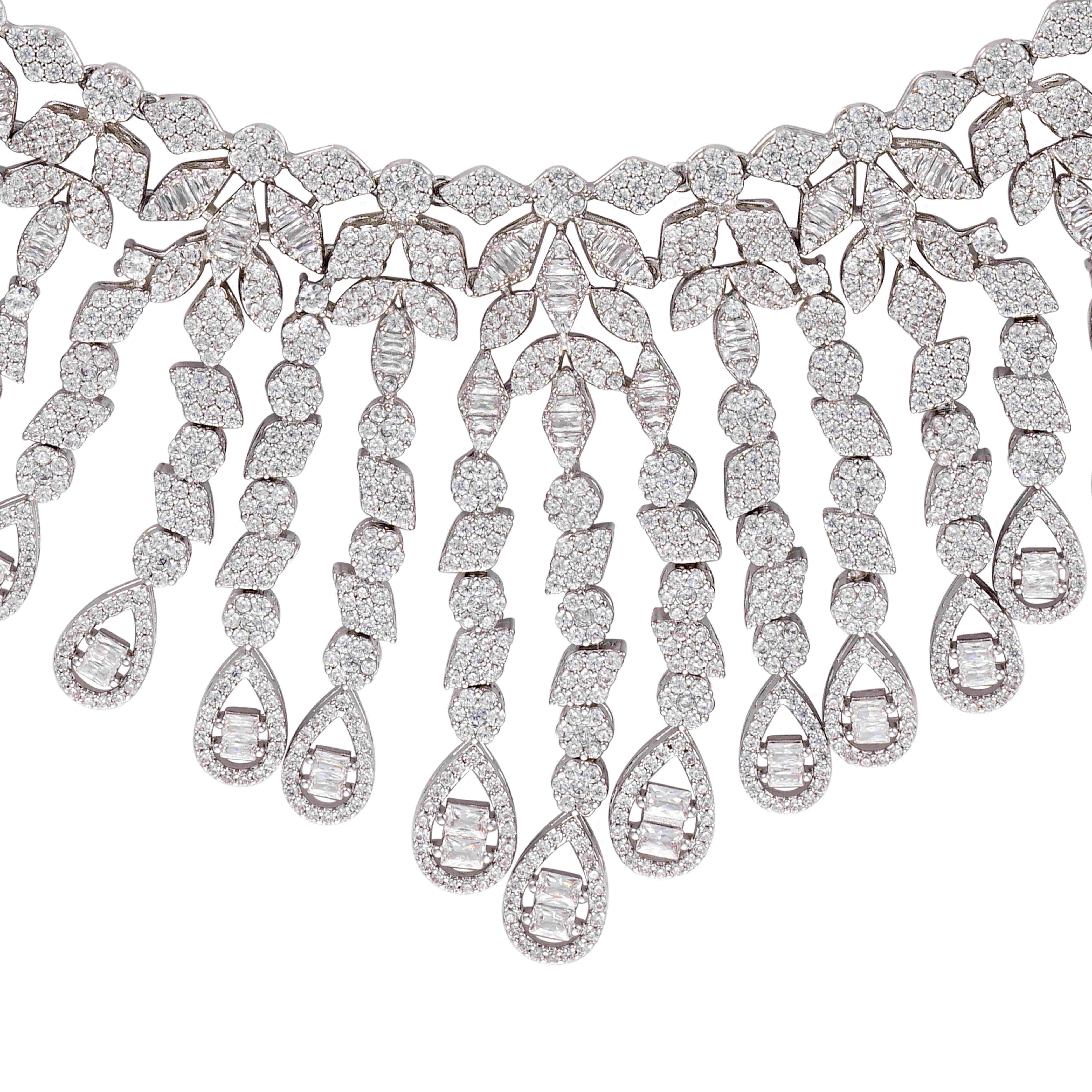 طـــقم - فضي ابيض - 0 image 1