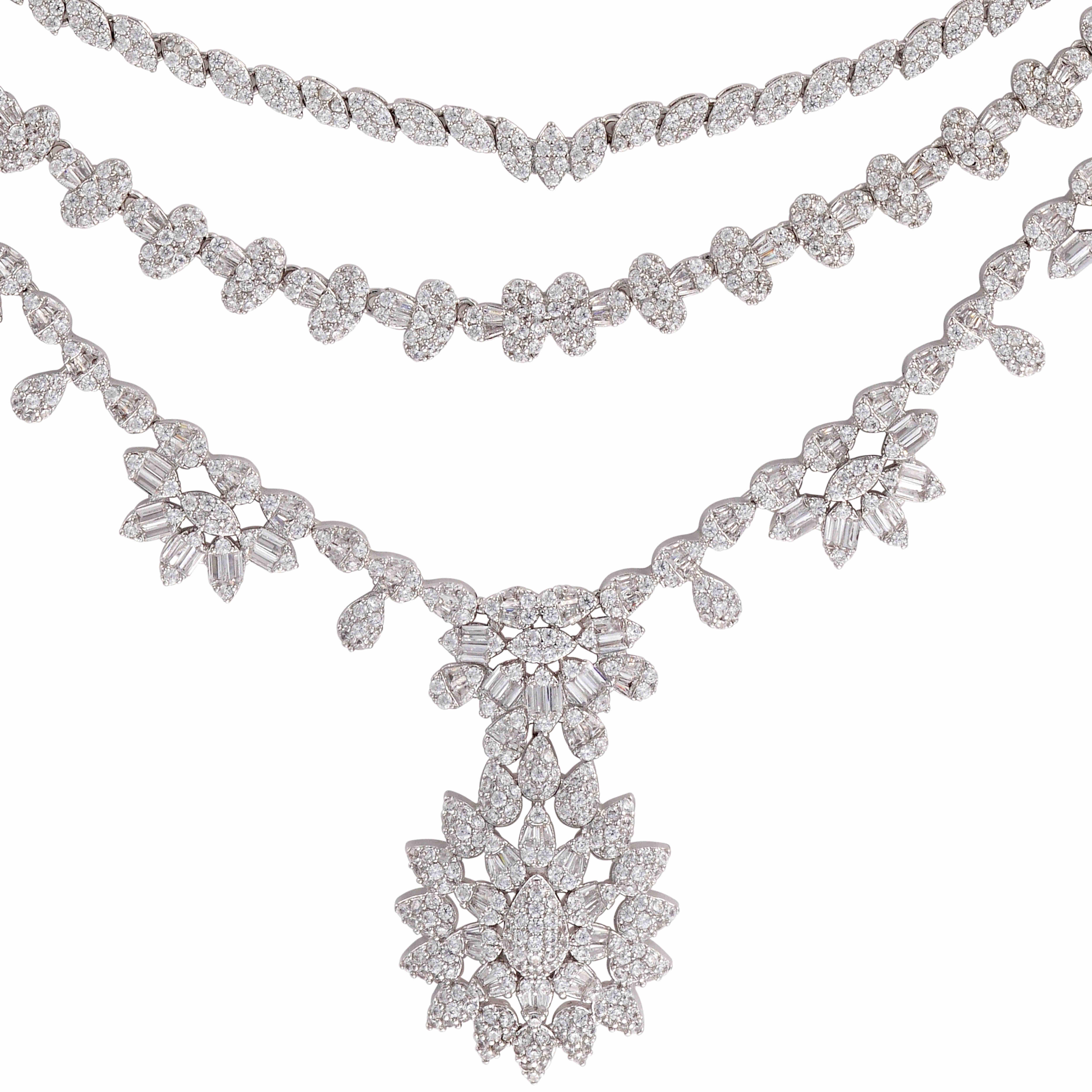 طـــقم - فضي ابيض - 0 image 1