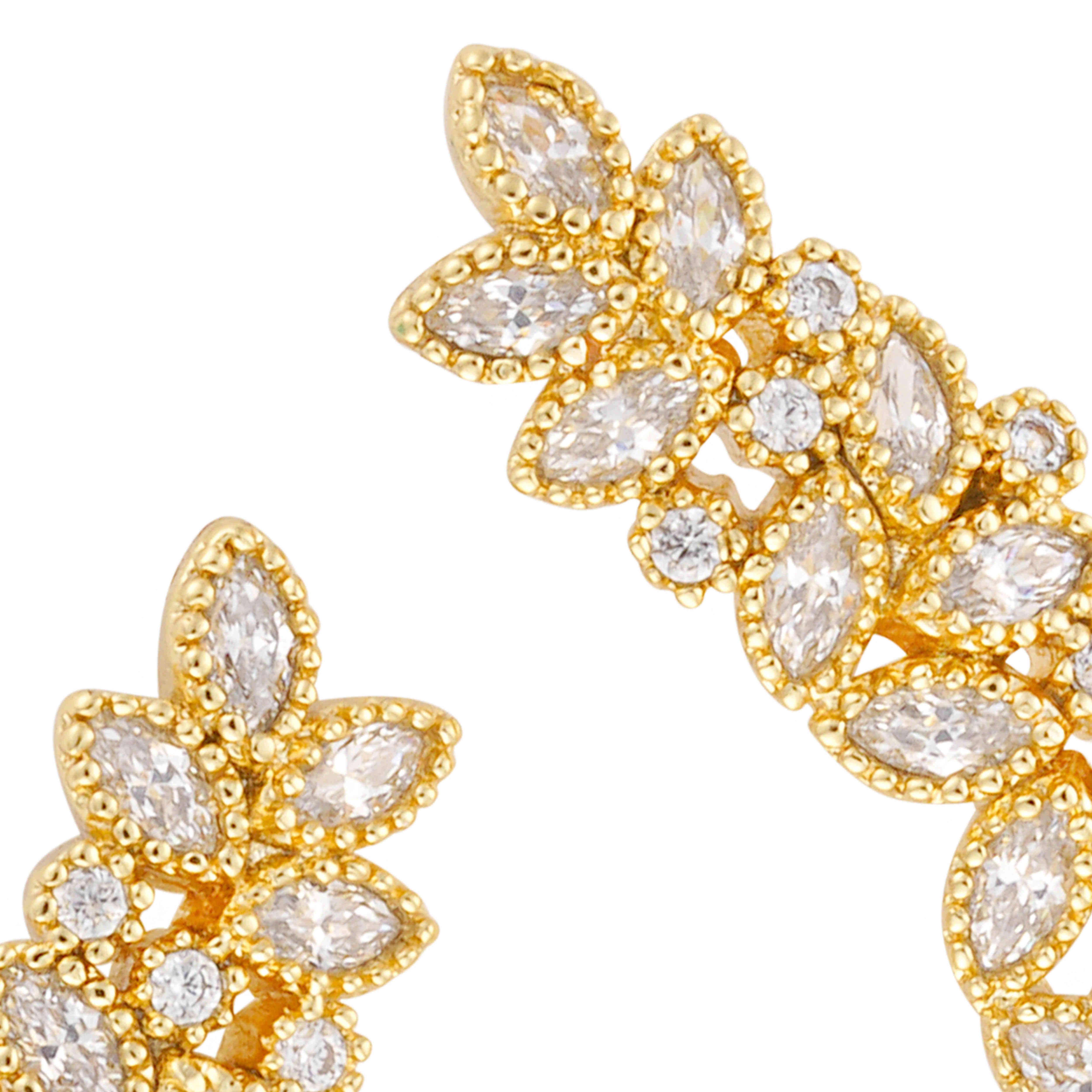 حلق - ذهبي ابيض - 0 image 2