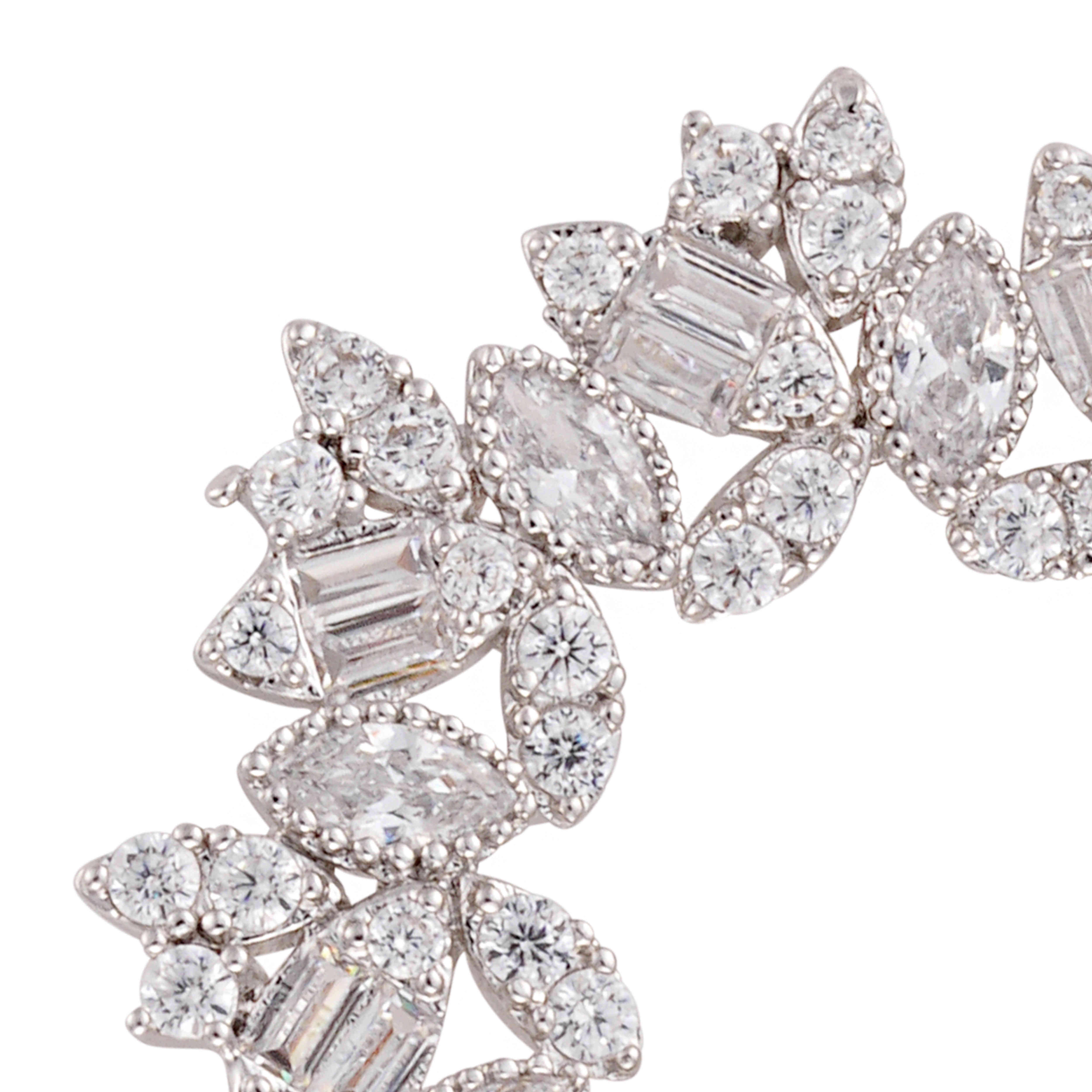 حلق - فضي ابيض - 0 image 2