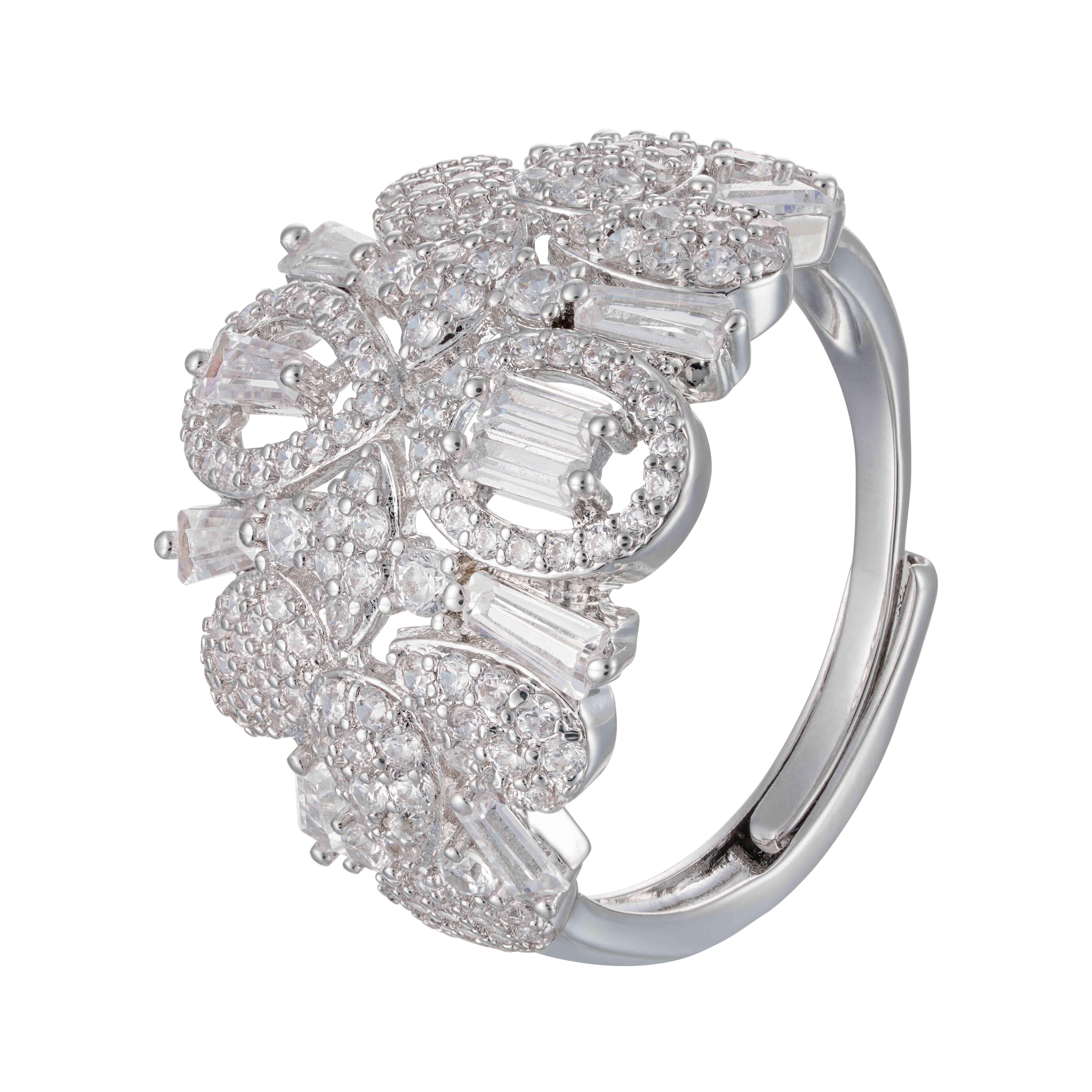 خاتم - فضي ابيض - 0 image 0