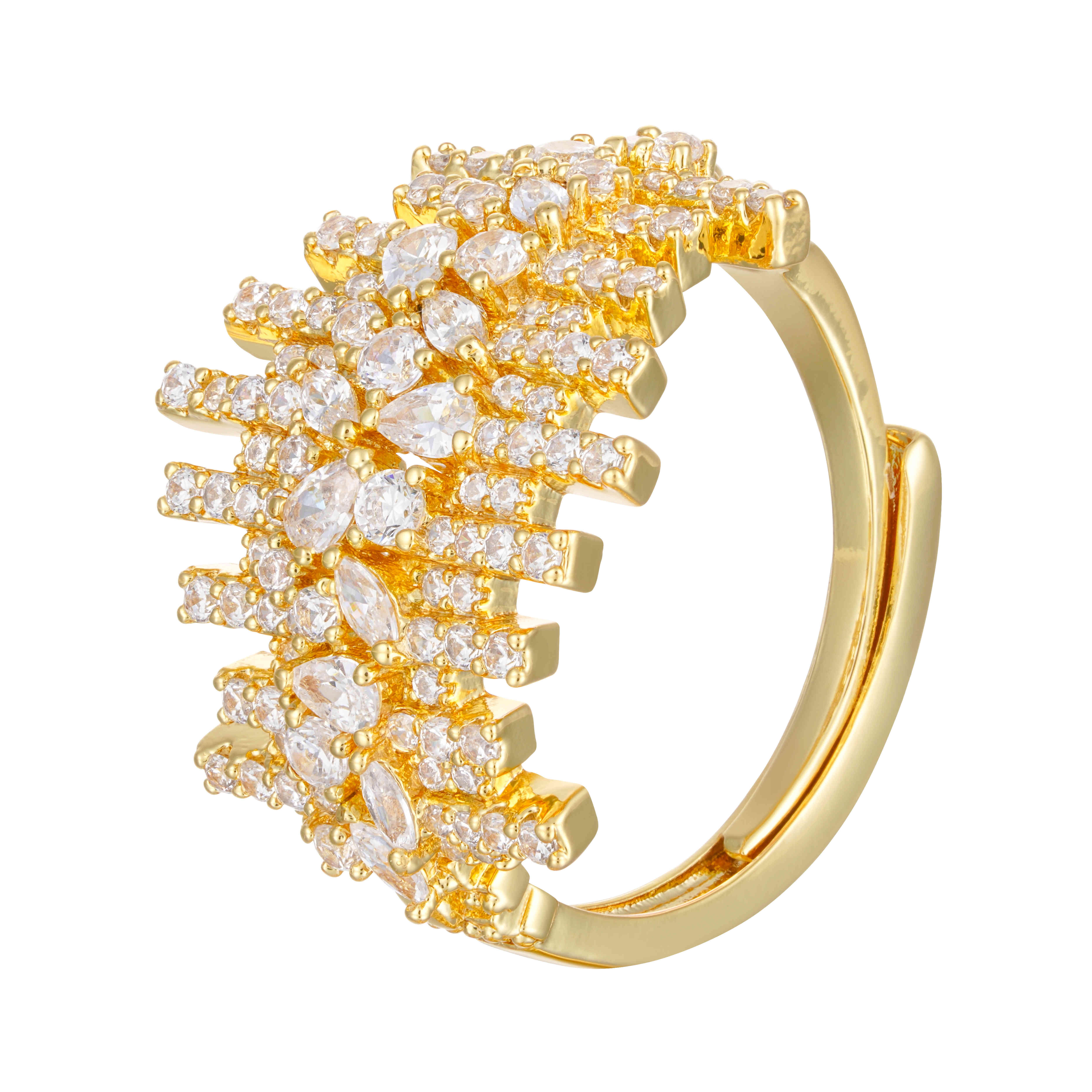 خاتم - ذهبي ابيض - 0 image 0