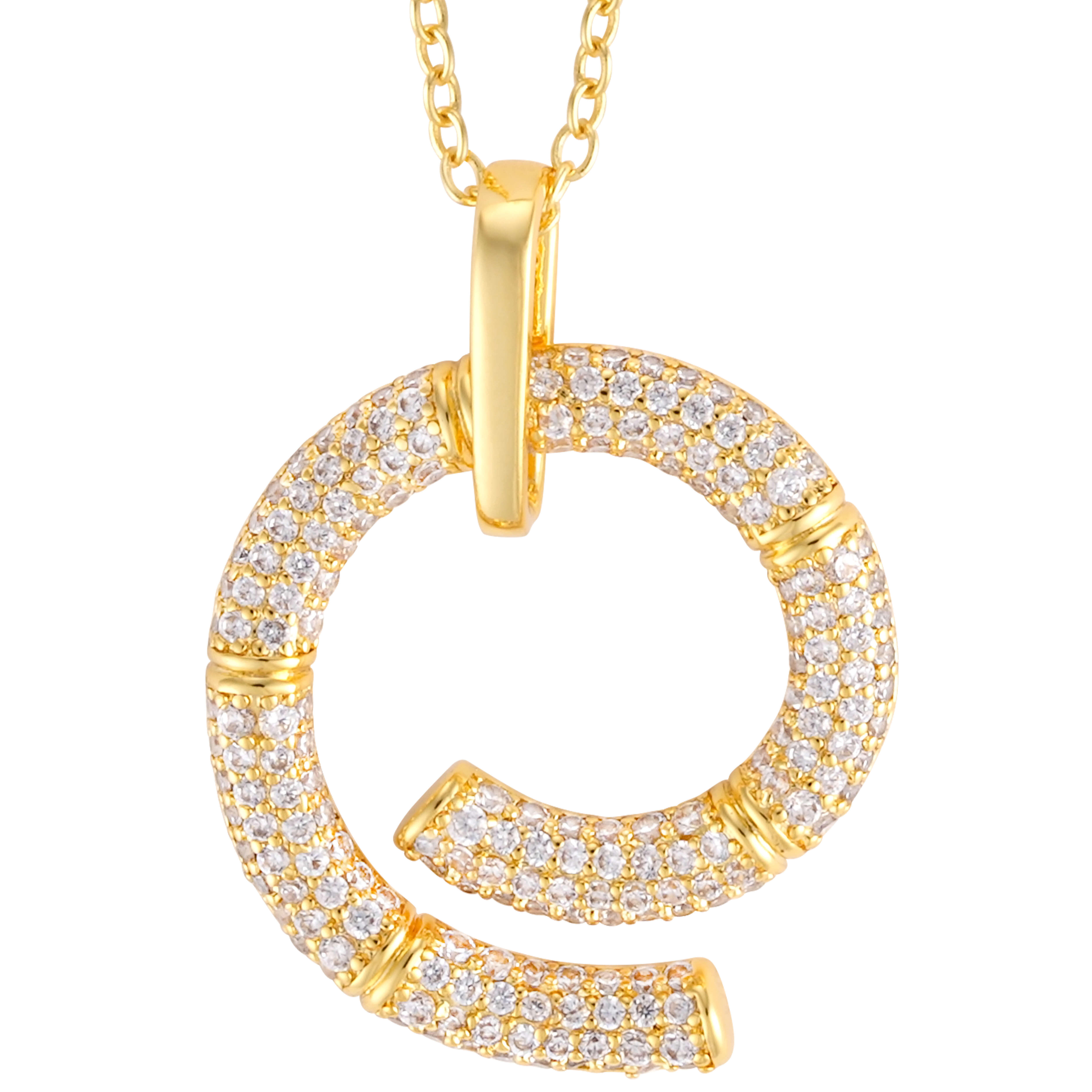 عقد - ذهبي ابيض - 0 image 1