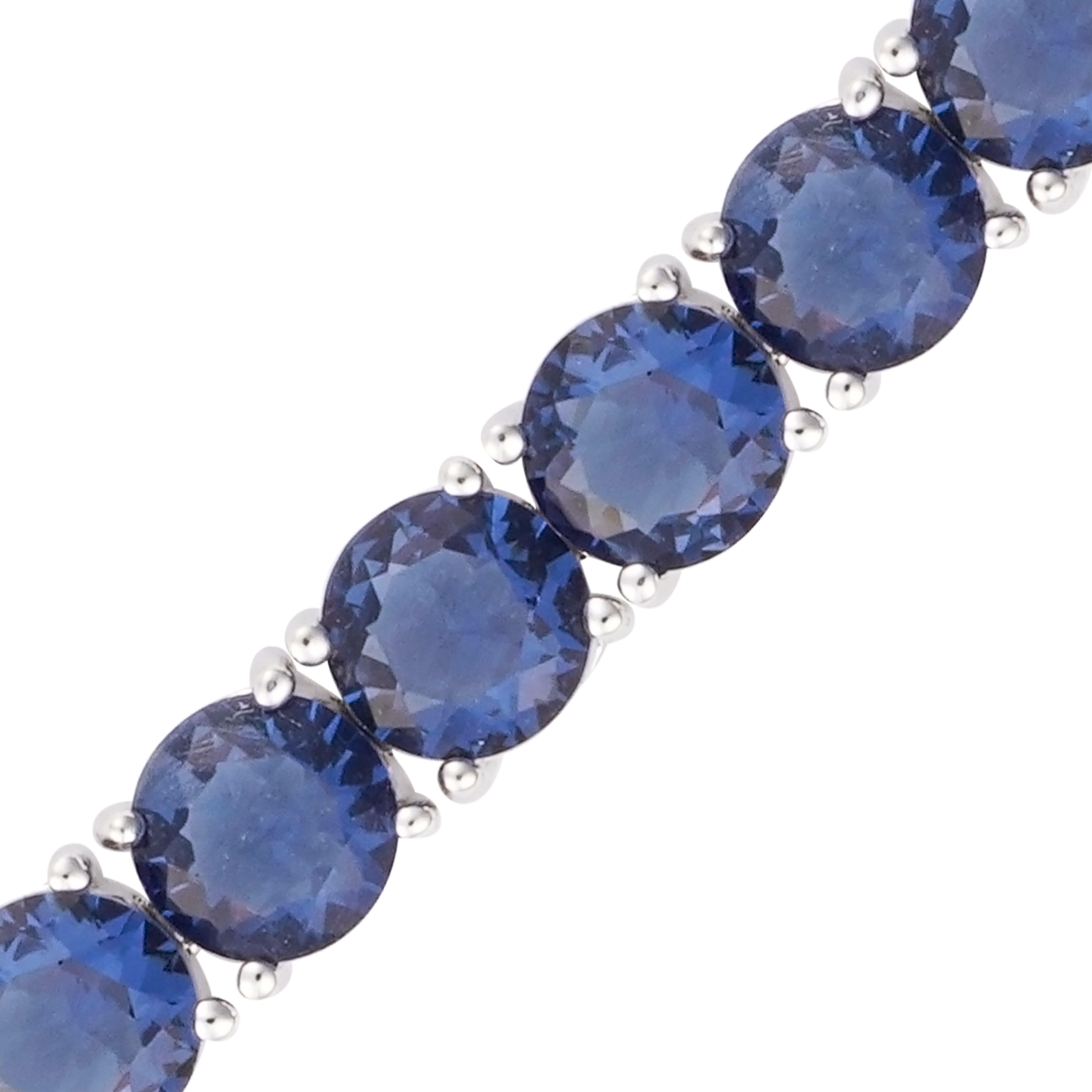 اسوارة - Silver Dark Blue - 0 image 1