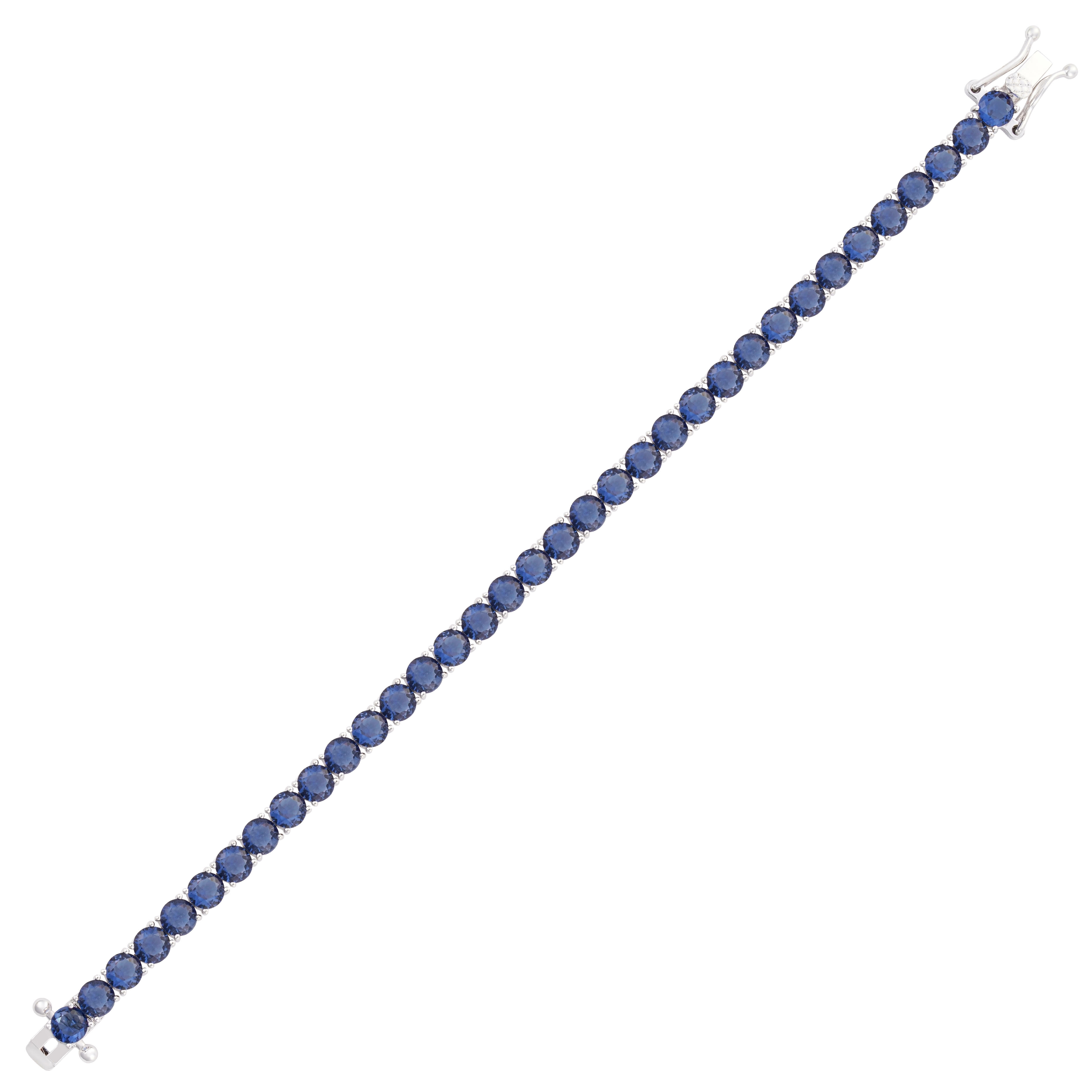 اسوارة - Silver Dark Blue - 0 image 0