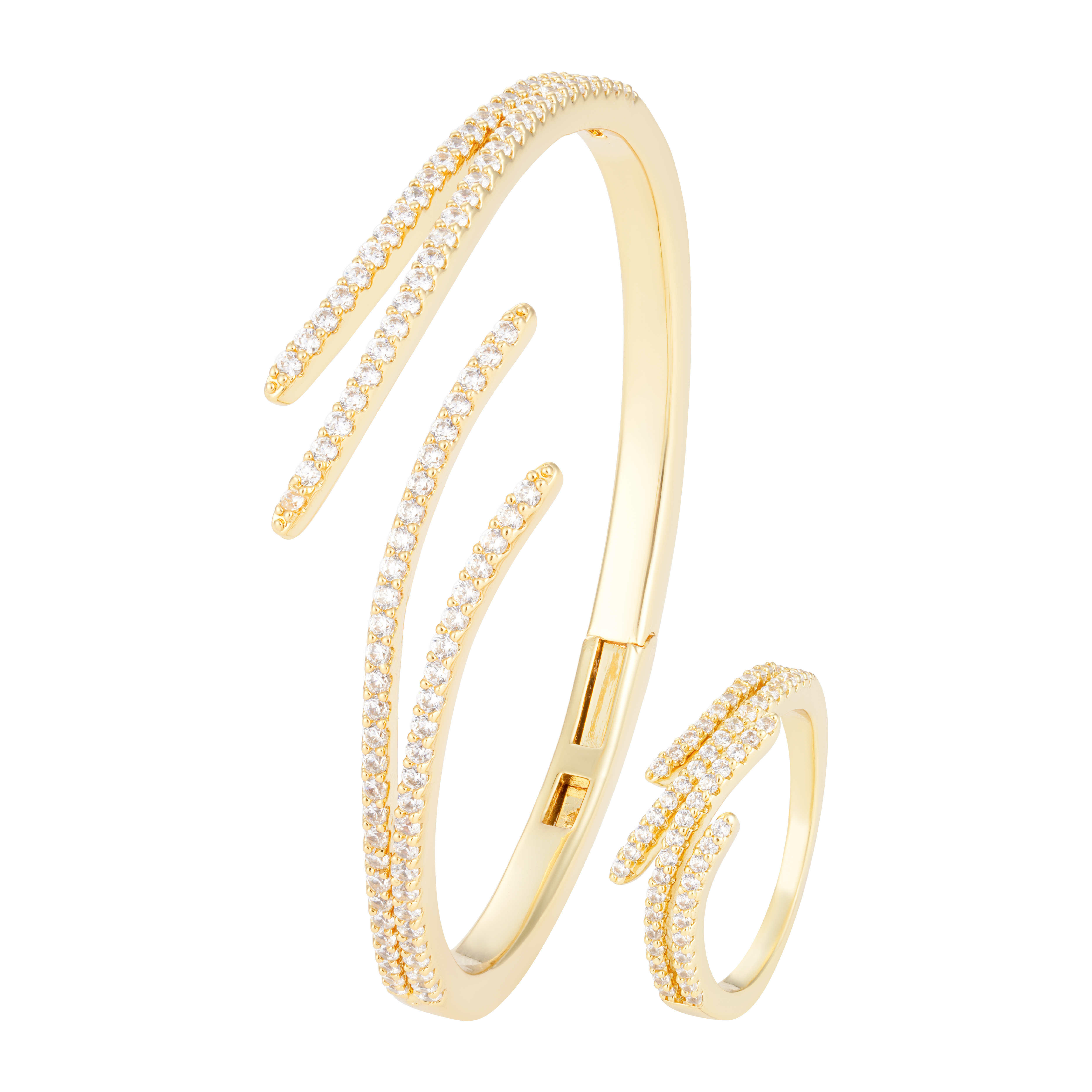 Bangle - Gold White - 0 image 0