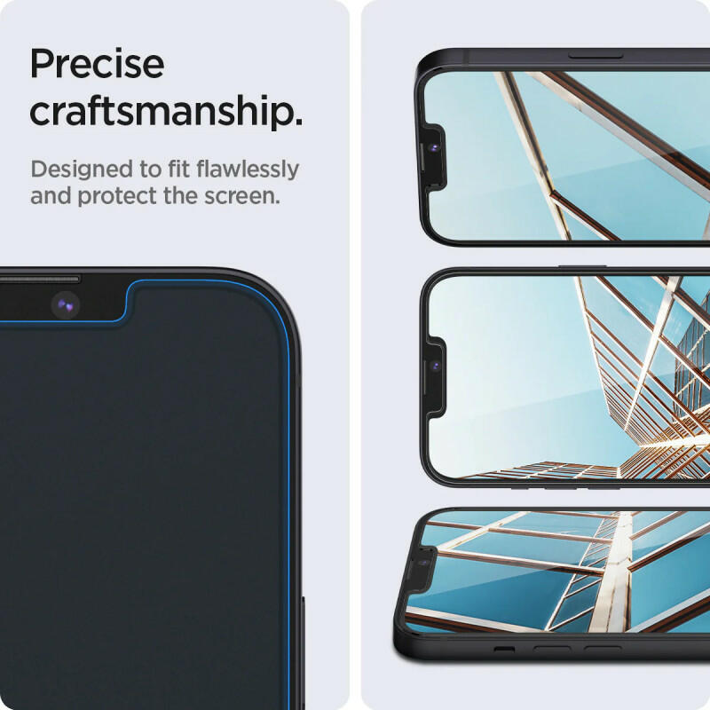 Spigen (2 Pack) iPhone 14 Pro Screen Protector - Clear image 3