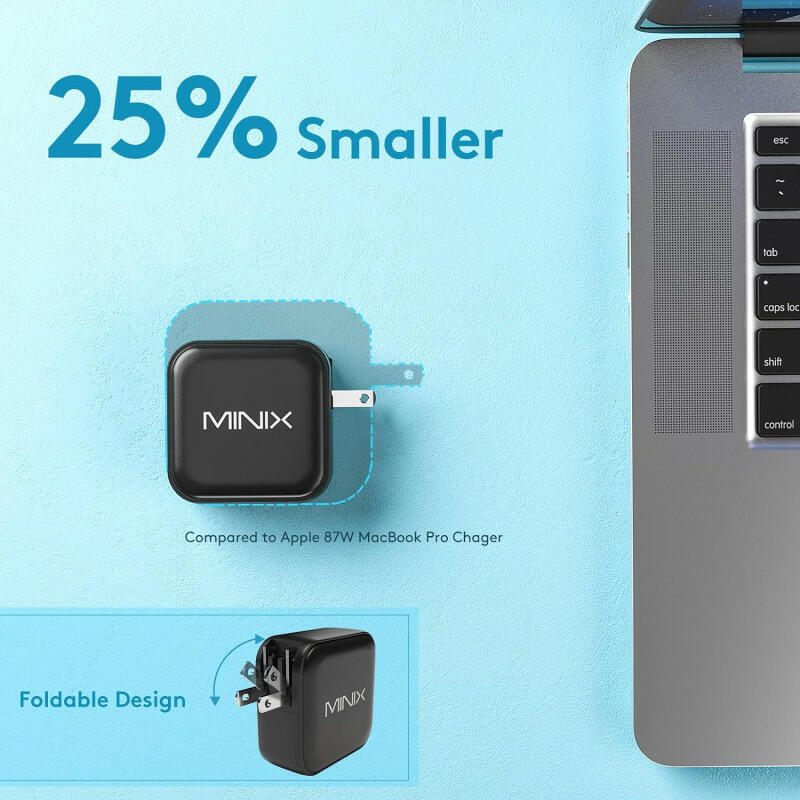 MINIX 100W 4-Ports GaN Wall Charger image 5