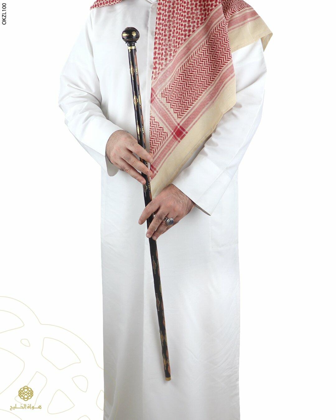 عكاز خشب الابانوس image 1
