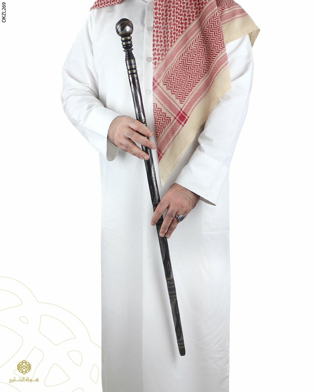 عكاز خشب الابانوس image 1