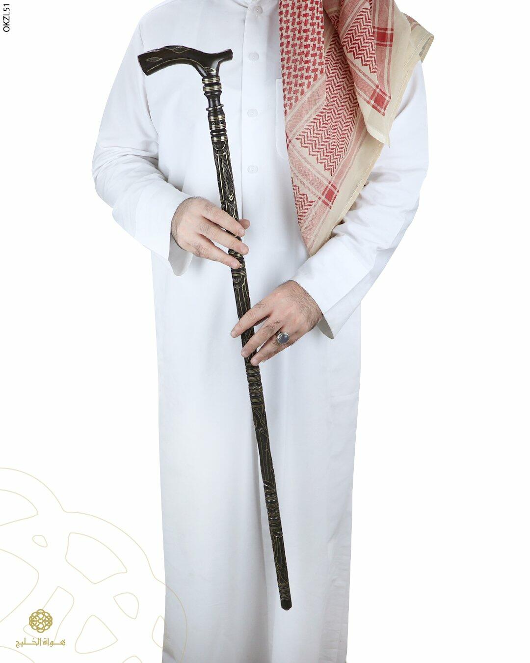 عكاز خشب الابانوس image 1