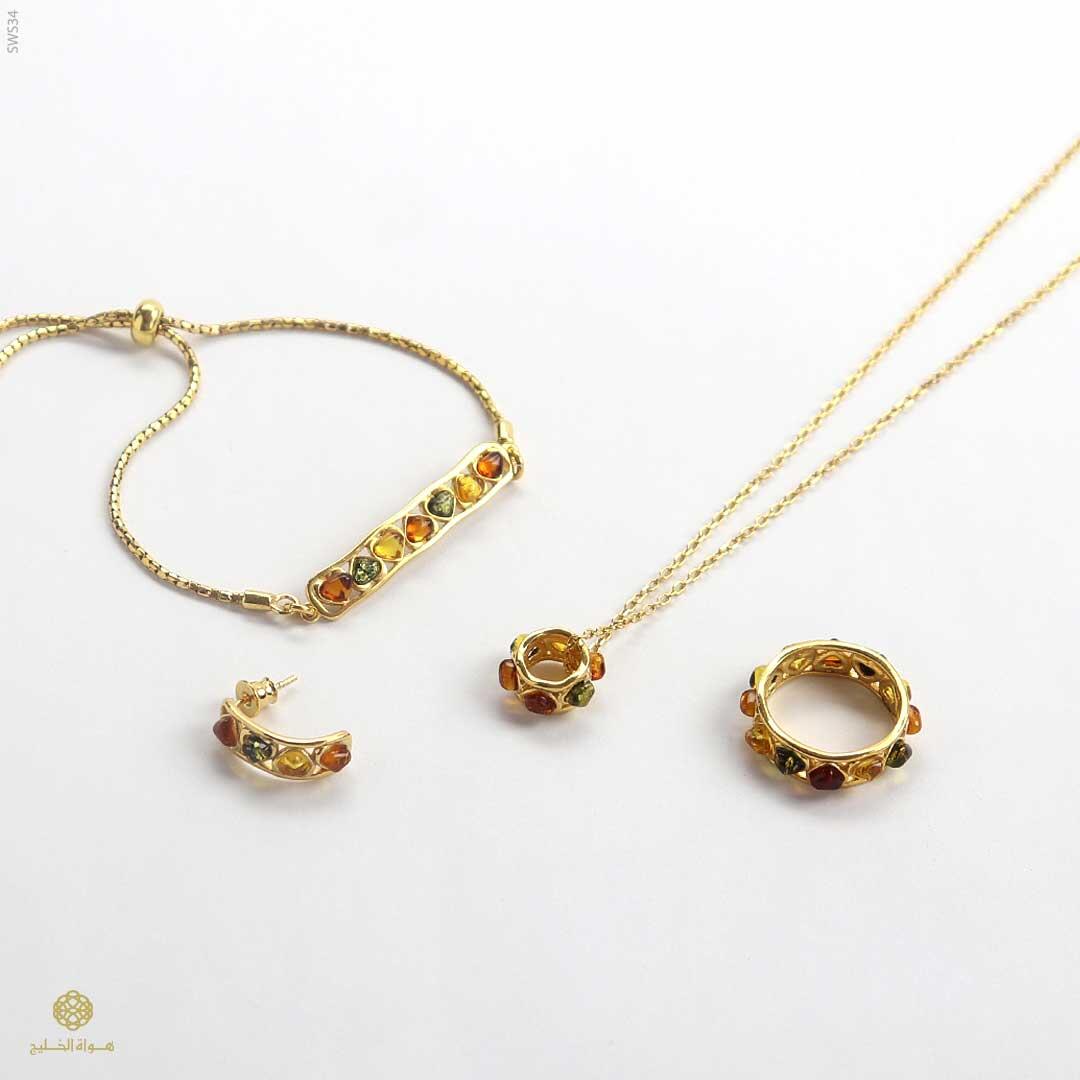 طقم مجوهرات نسائي image 0