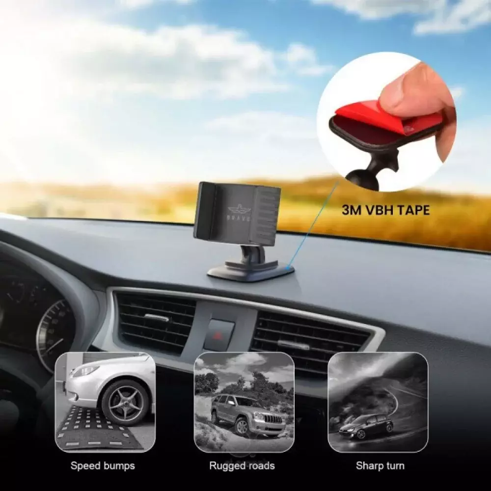BRAVE Universal Car Mount Air-Vent & Dashboard Mount image 2