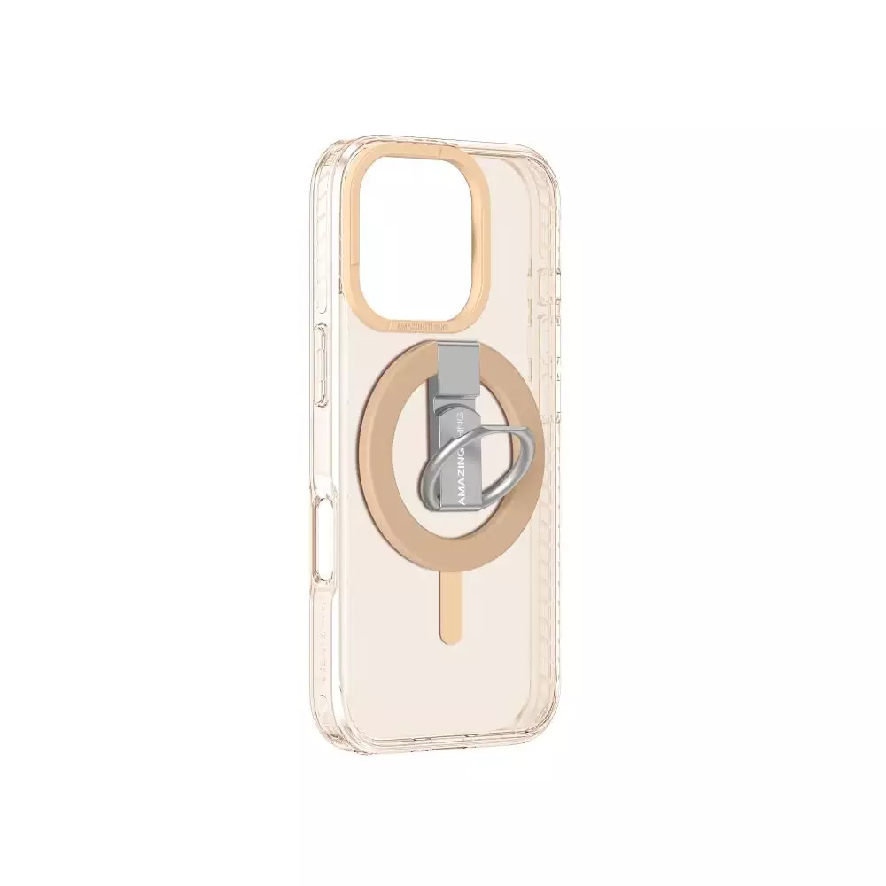 AmazingThing Titan Pro Mag Grip Case for iPhone 16 Pro Max 6.9-inch - Rose Gold image 2