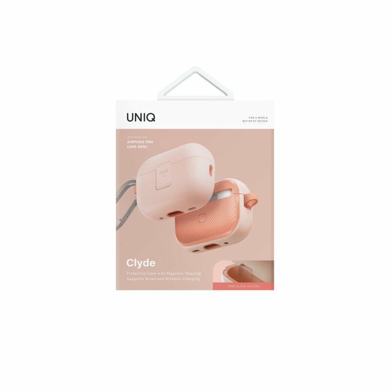 Uniq CLYDE AirPods Pro 2nd Gen Lock Case - (Light Pink/Crepe Pink) image 0