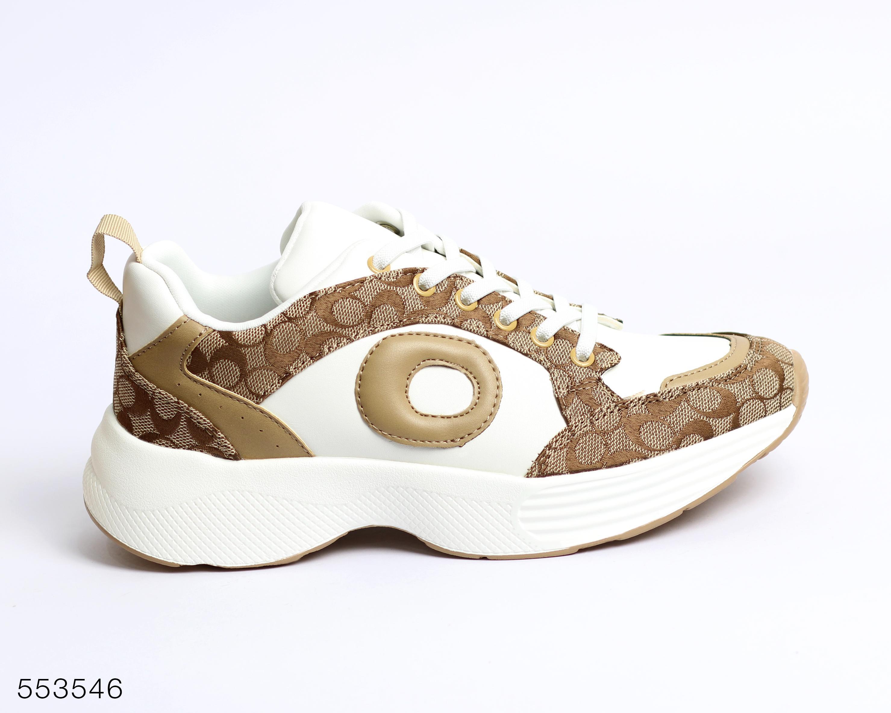 حذاء رياضي نسائي LADY SPORT - White/Khaki - 37 image 0
