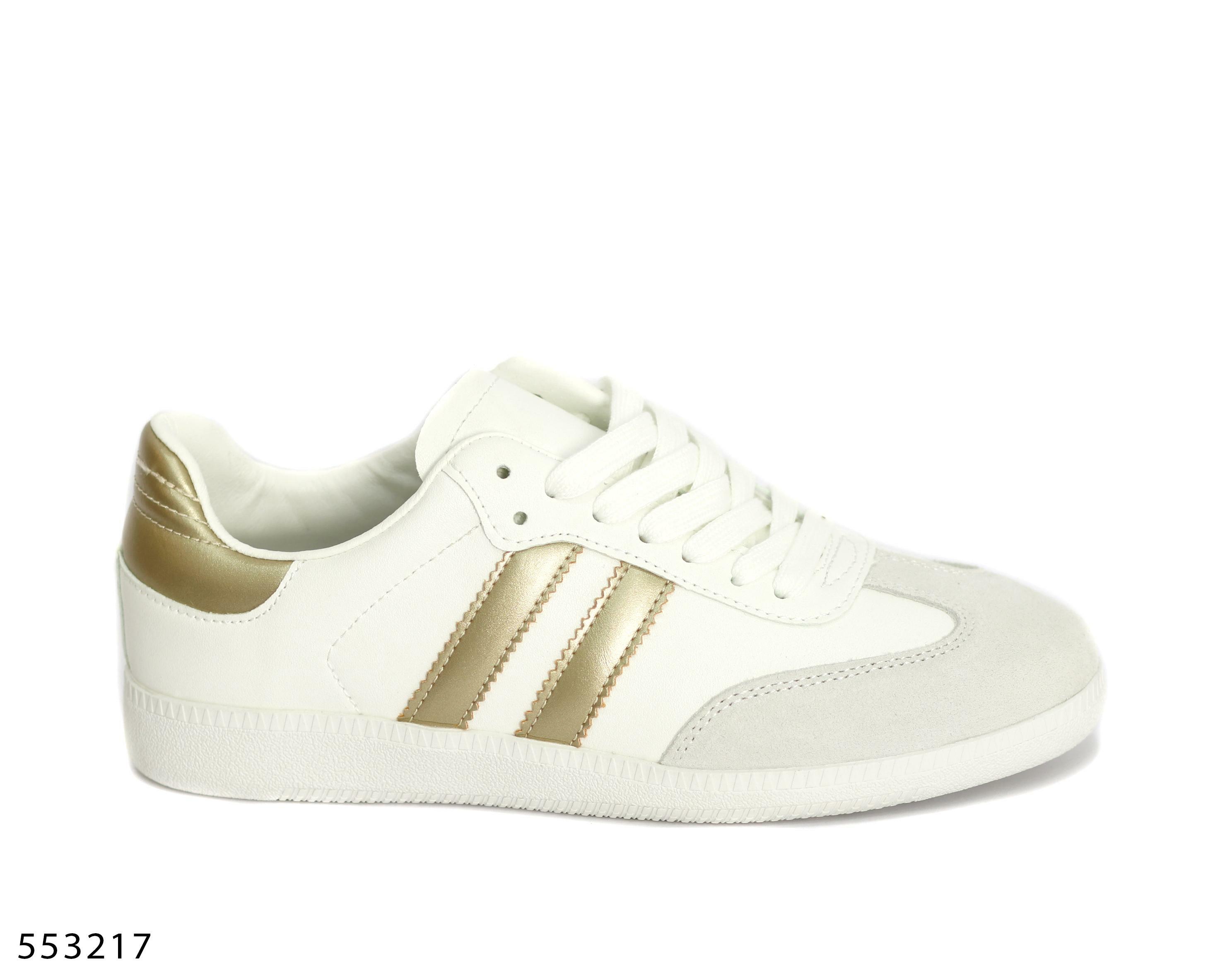 حذاء رياضي نسائي Ladies - White/Gold - 37 image 0