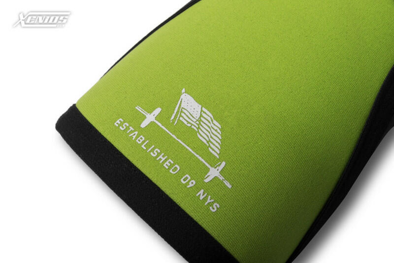 Ergo Compression (5 mm.) Knee_guard - Fluo Green, S image 2