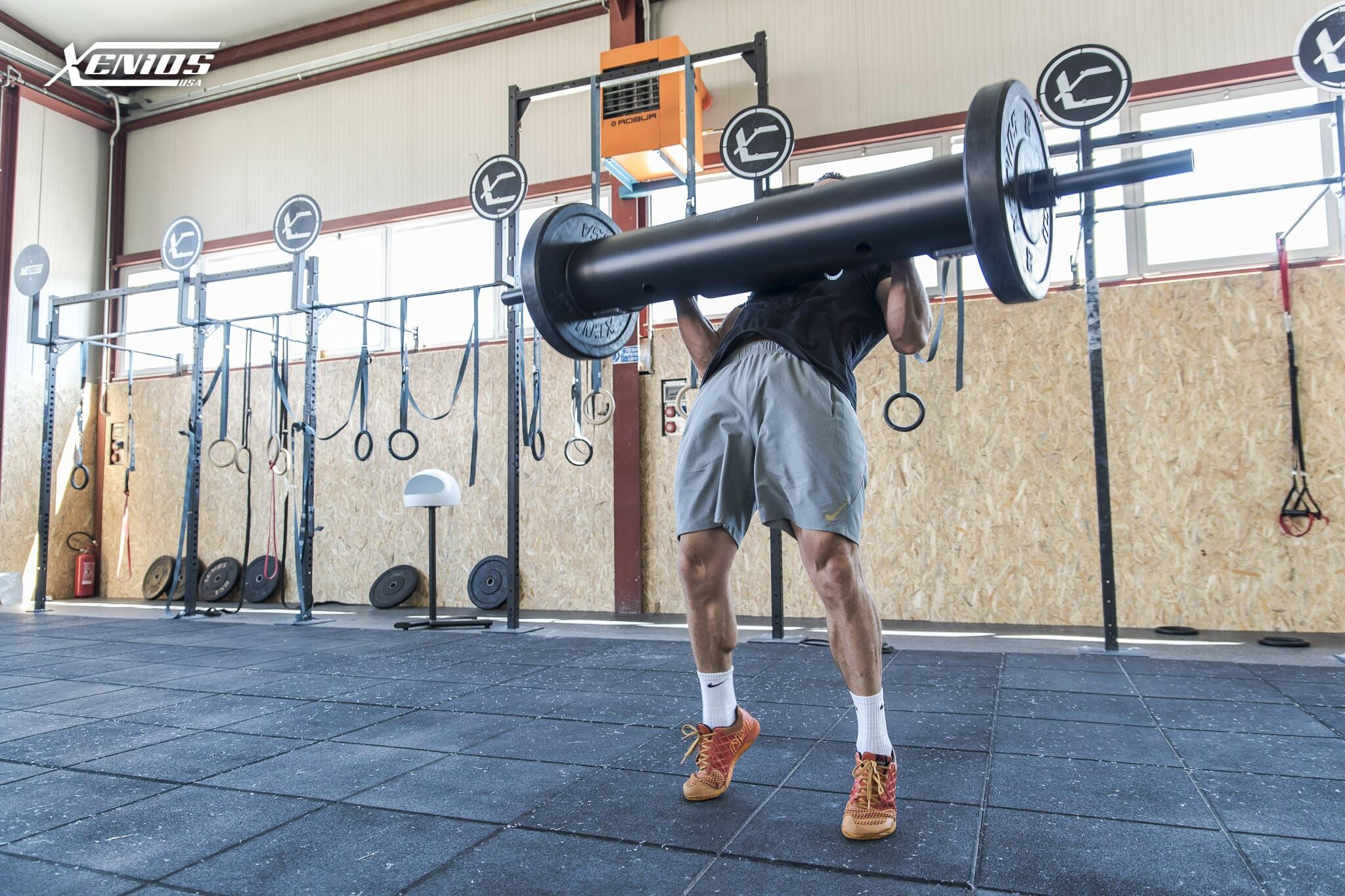 Pro Strongman Training Log Bar - Black Powder Coated -35Kg image 5