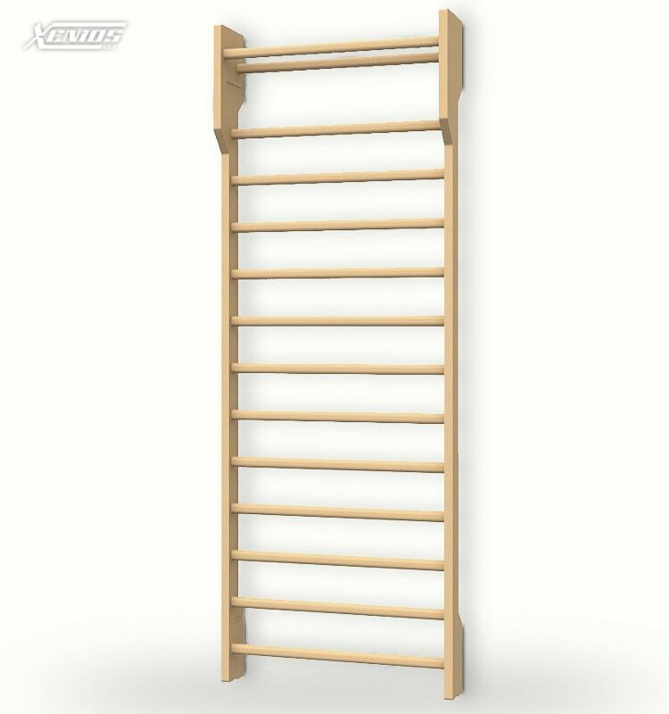 Beech Wood Swedish Ladder - Wall mounted - Single Unit 250 cm. x 90 cm. (H x L) image 0