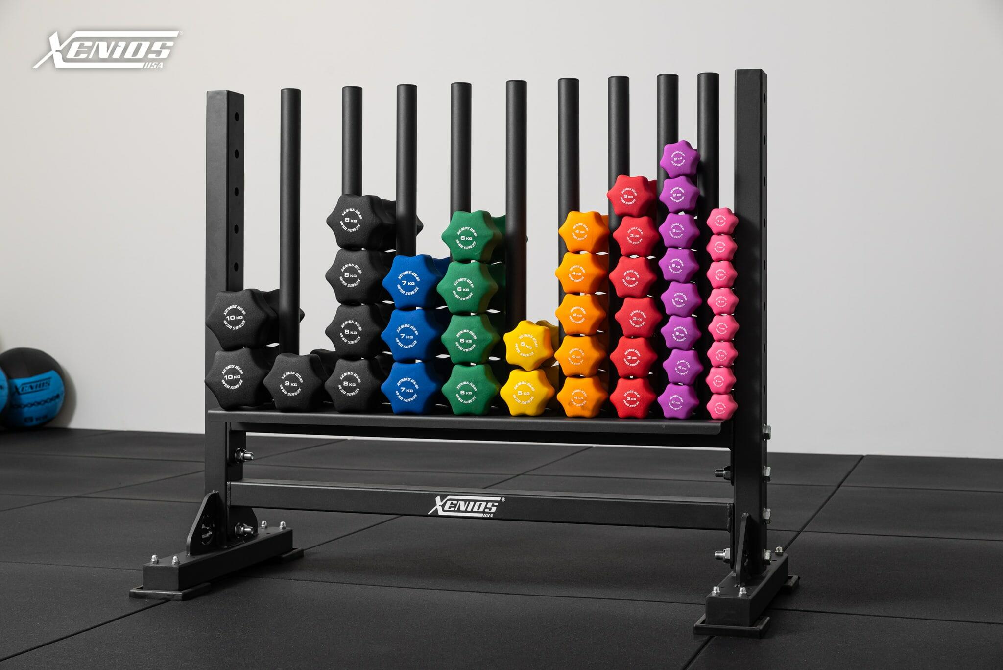 Fitness Dumbbell Rack - 10 slugs image 1