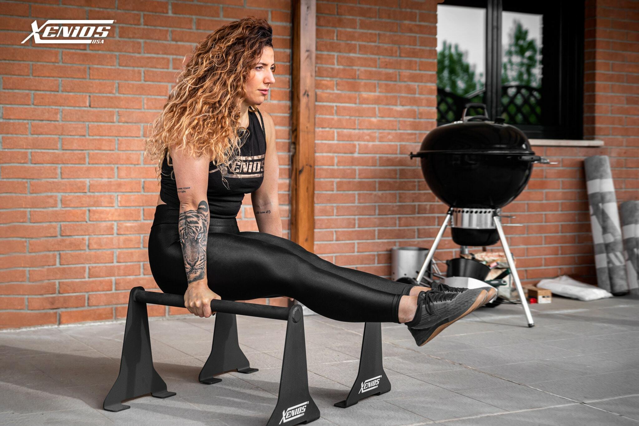 Heavy Duty Parallettes (14" - 35 cm.) - pair image 8