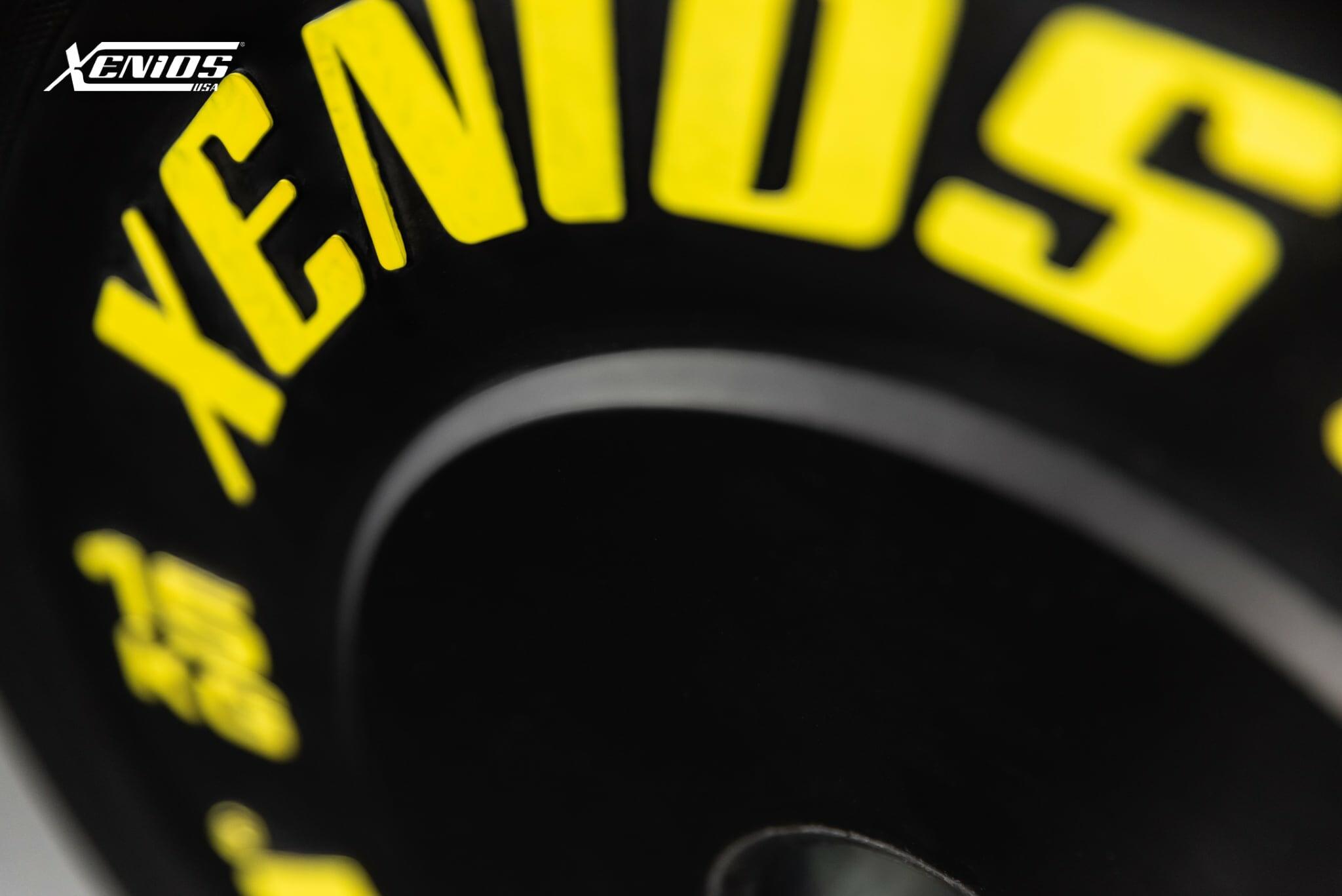 THE ESSENTIAL- Blk Rubber Training Bumper Plate _15kg/pair image 3