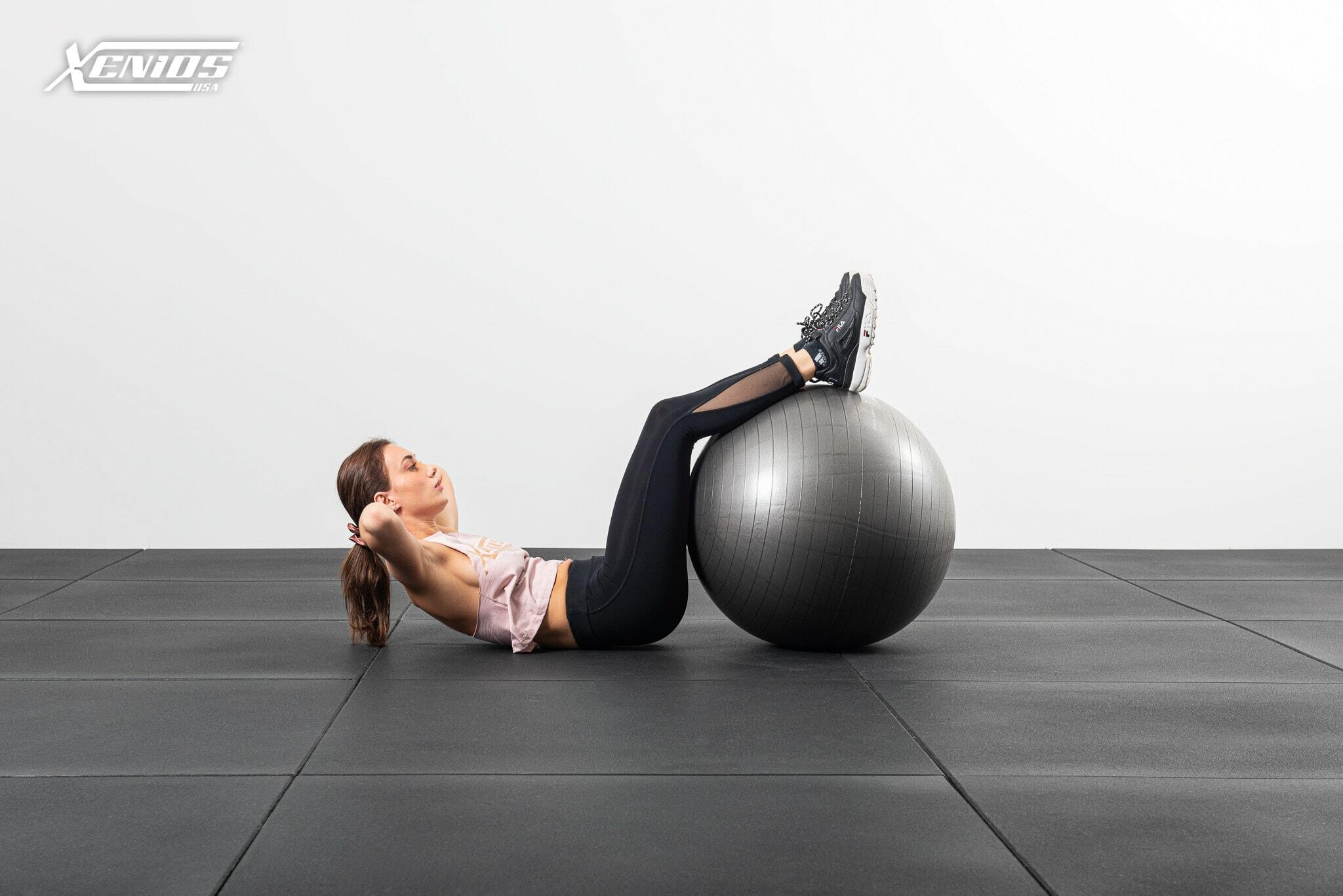 FITNESS RANGE - 25,5" Dark Grey Gym Ball with Slow deflation - (65 cm.) image 7