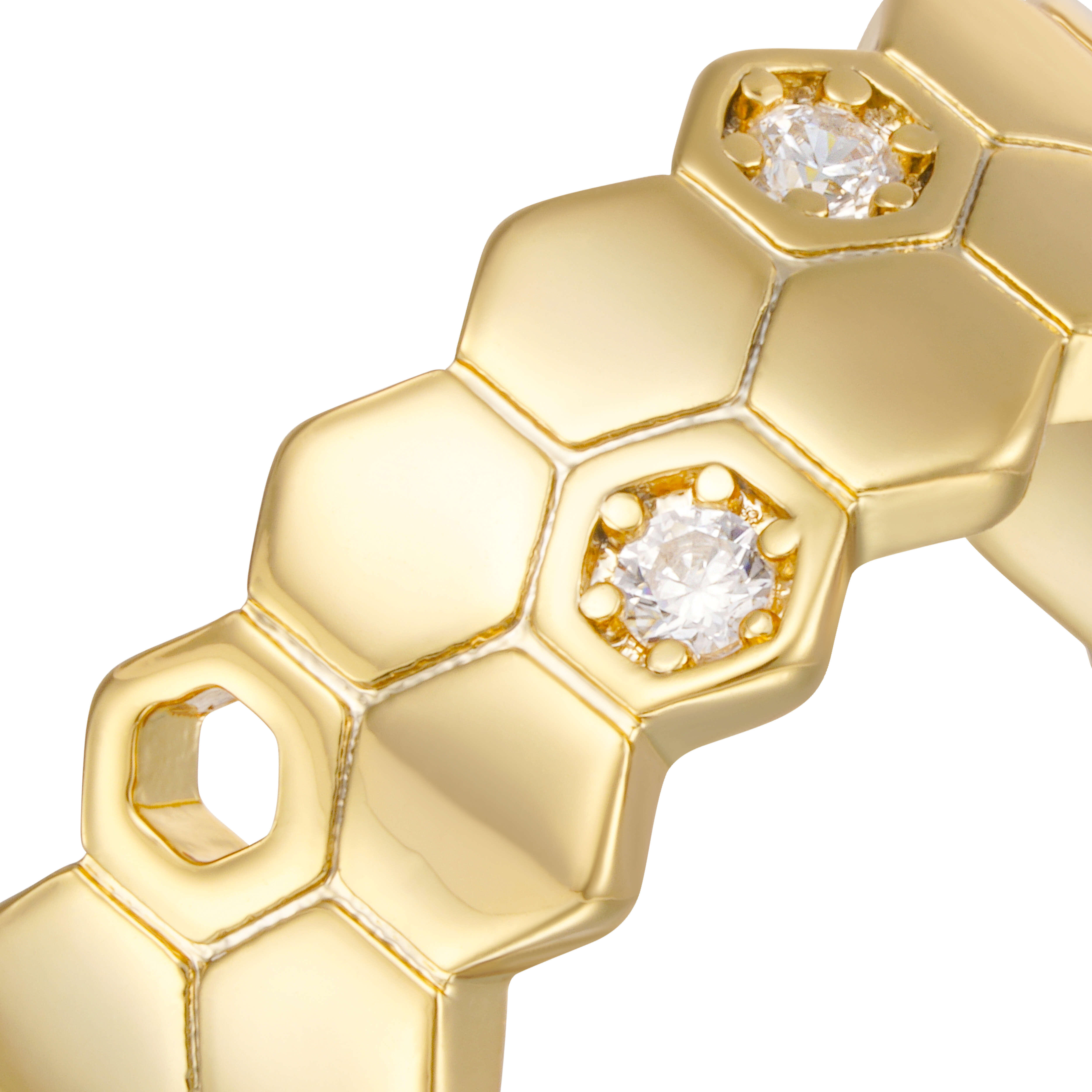 حلق - ذهبي ابيض - 0 image 1