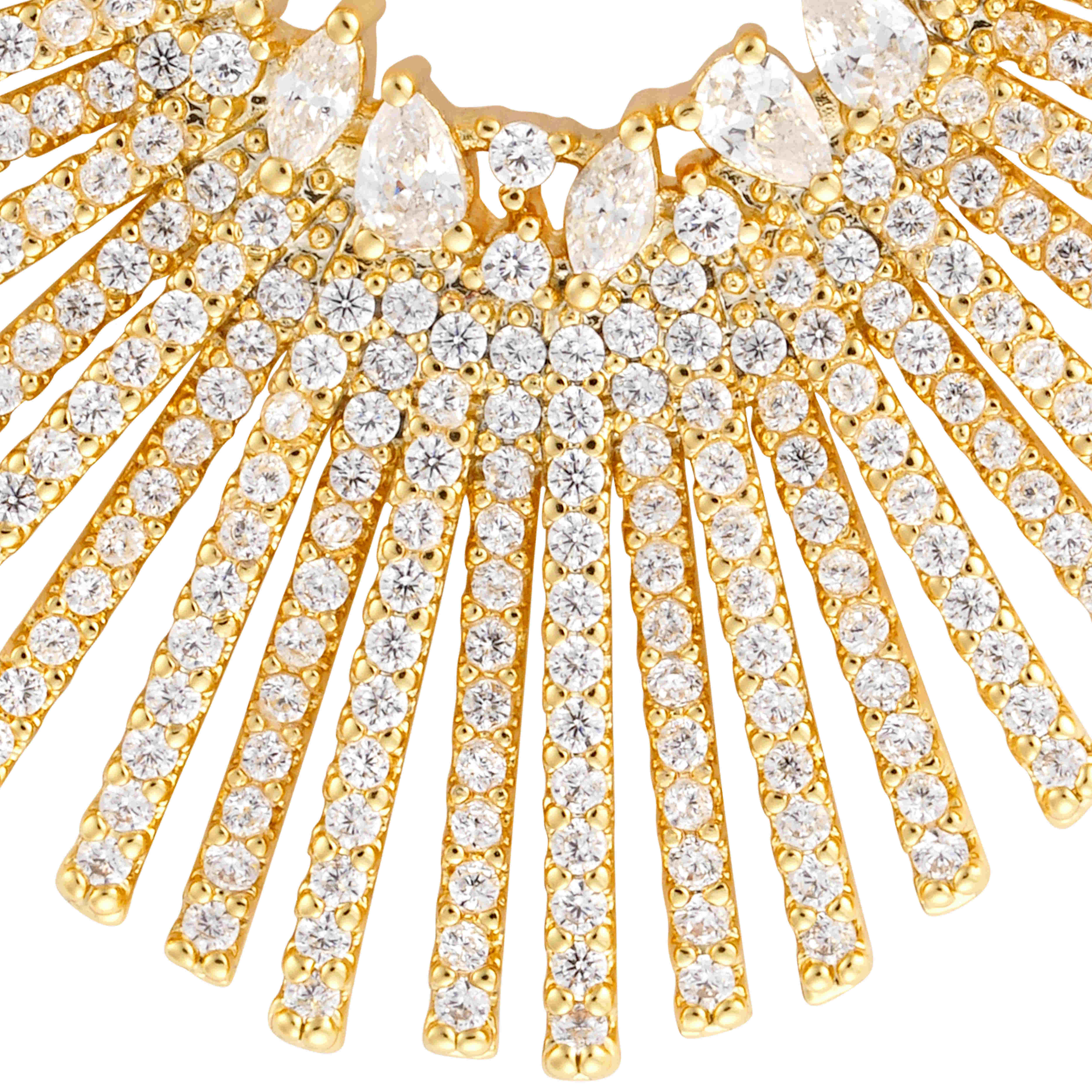 حلق - ذهبي ابيض - 0 image 2