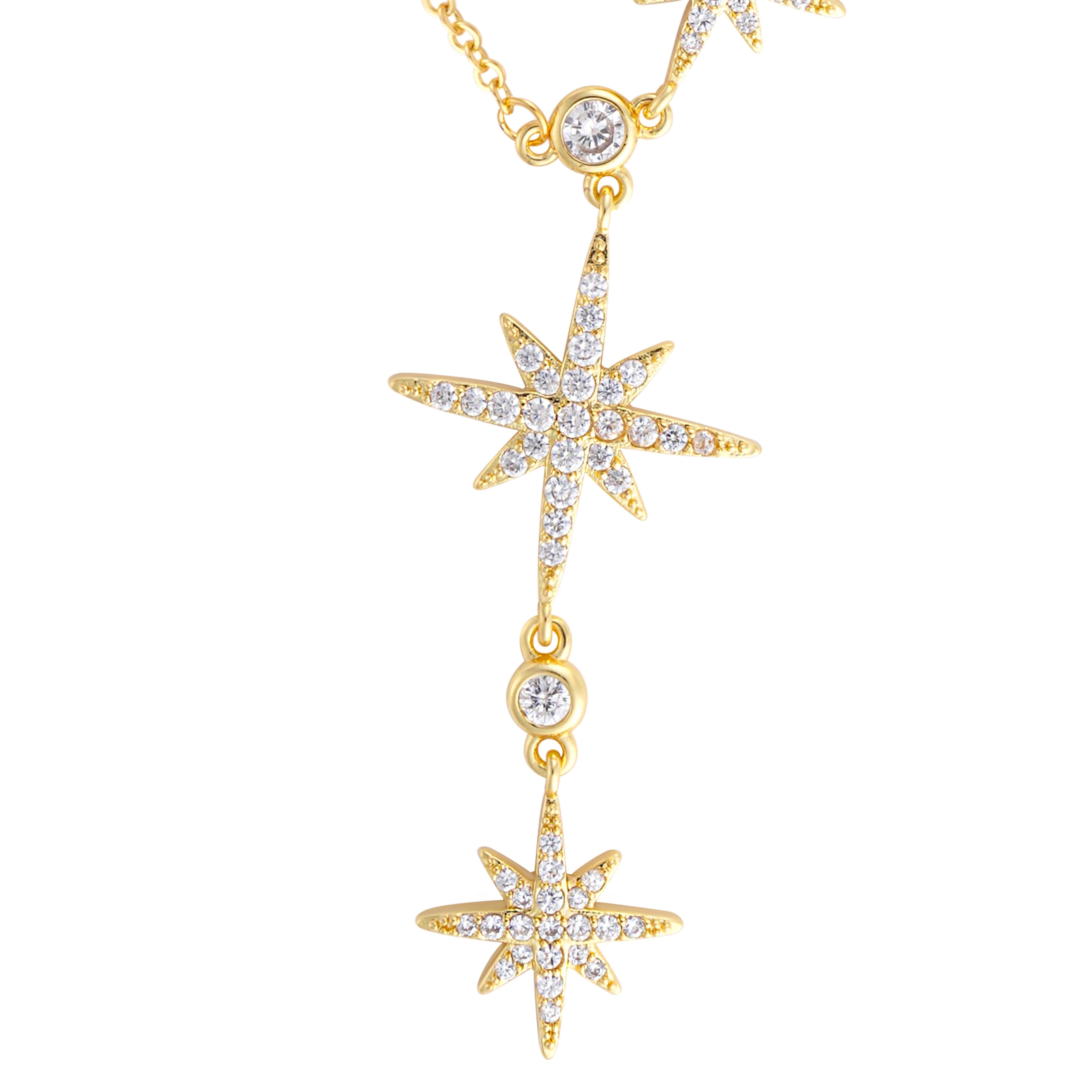 عقد - ذهبي ابيض - 0 image 2