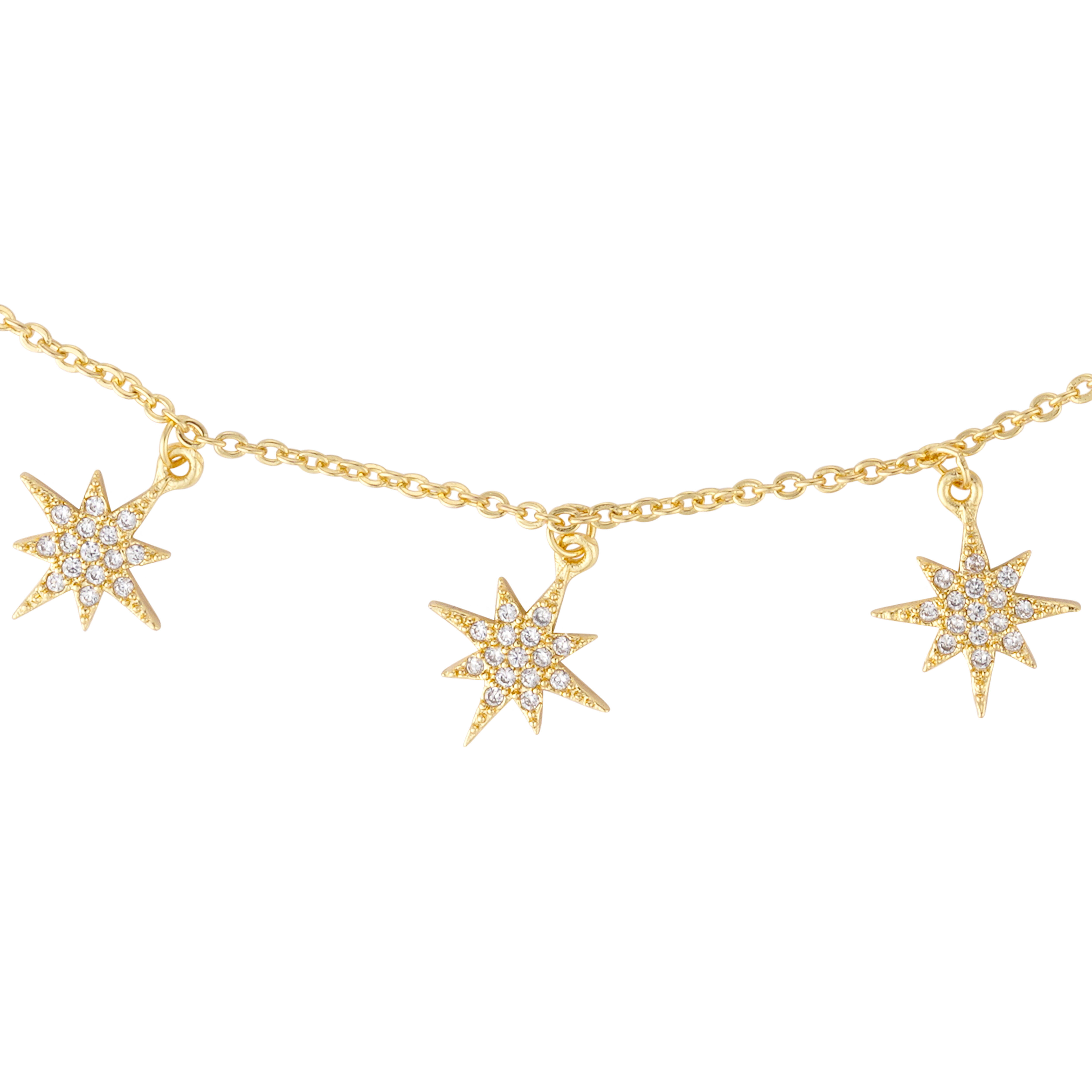 عقد تشوكر - ذهبي ابيض - 0 image 1