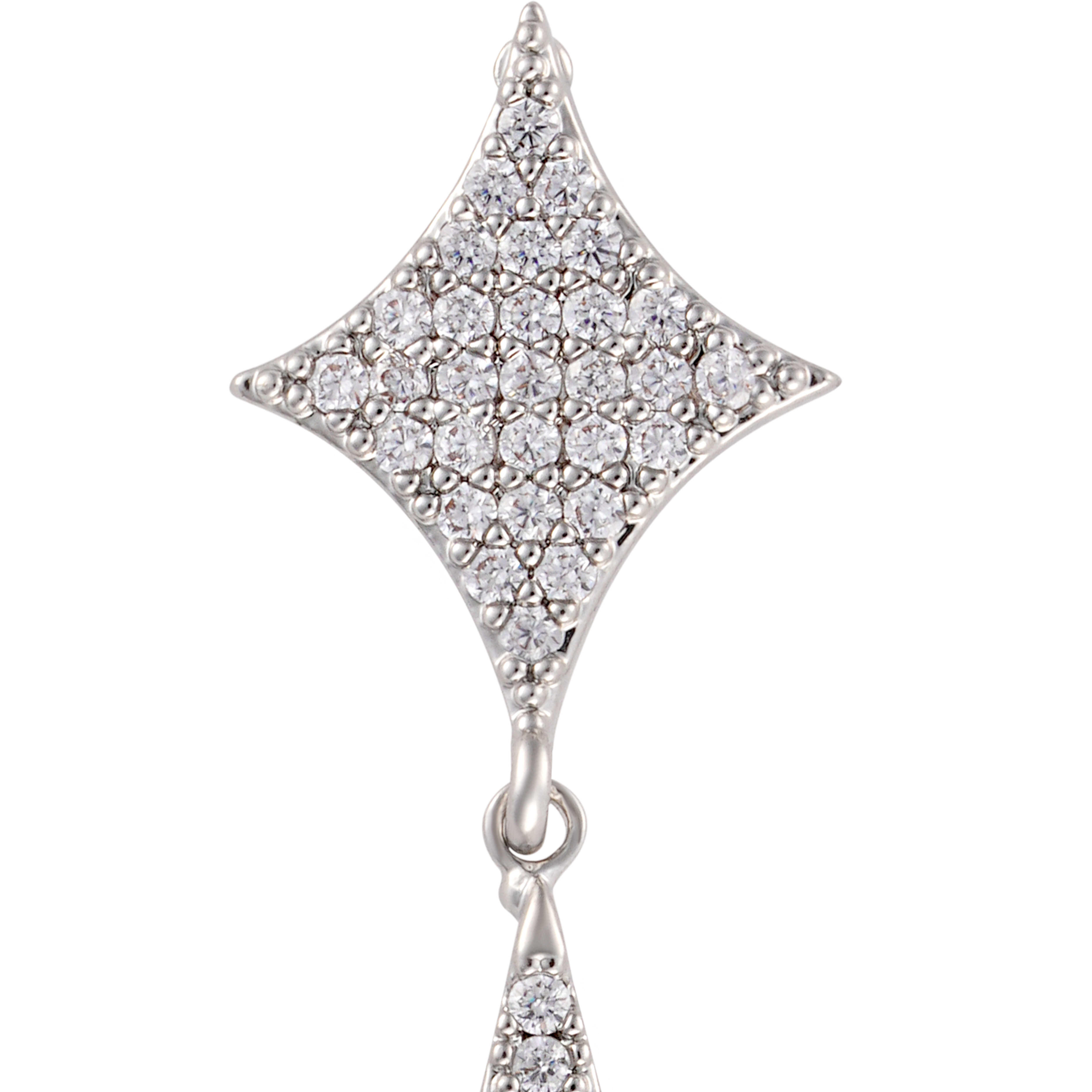 حلق - فضي ابيض - 0 image 2