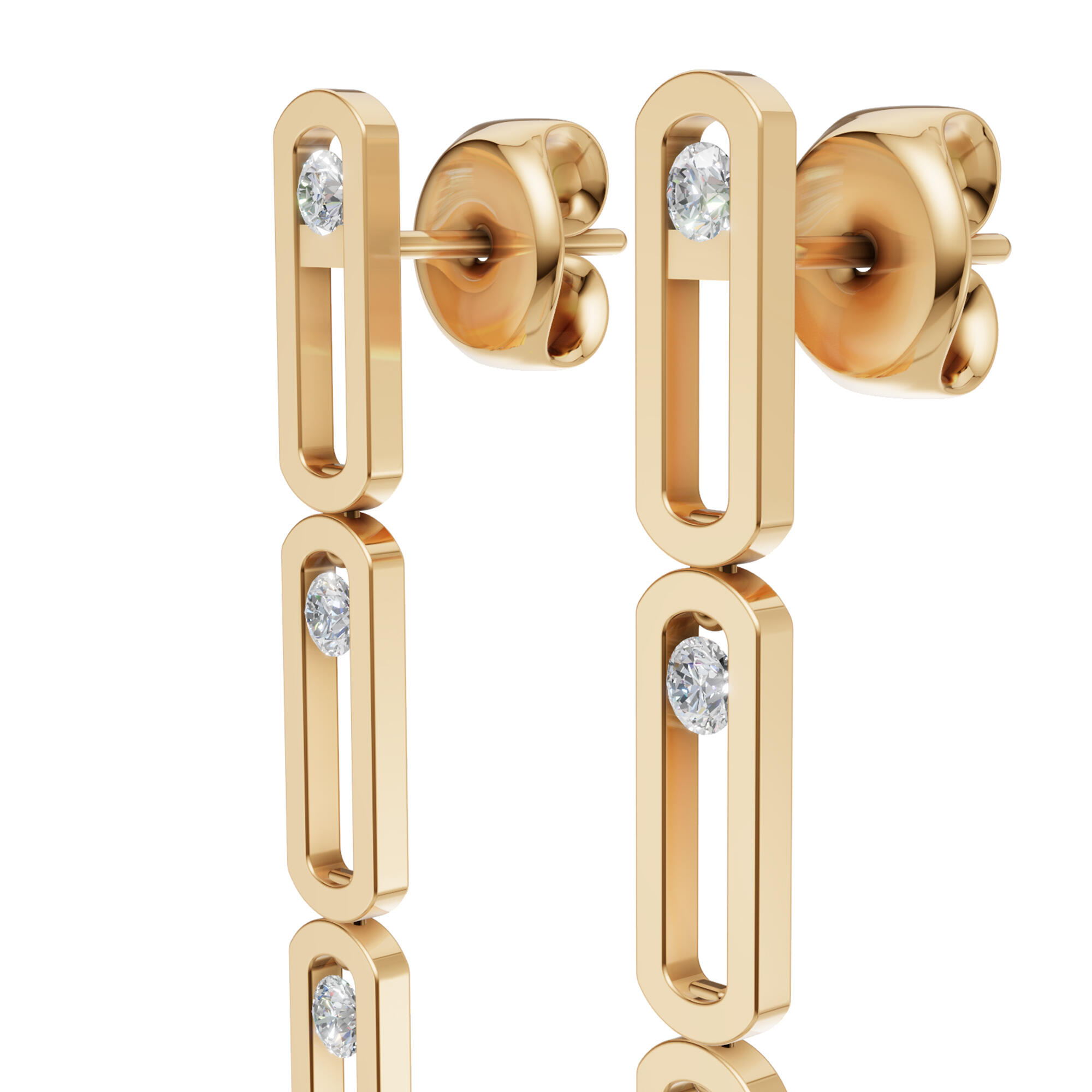 حلق - ذهبي ابيض - 0 image 4