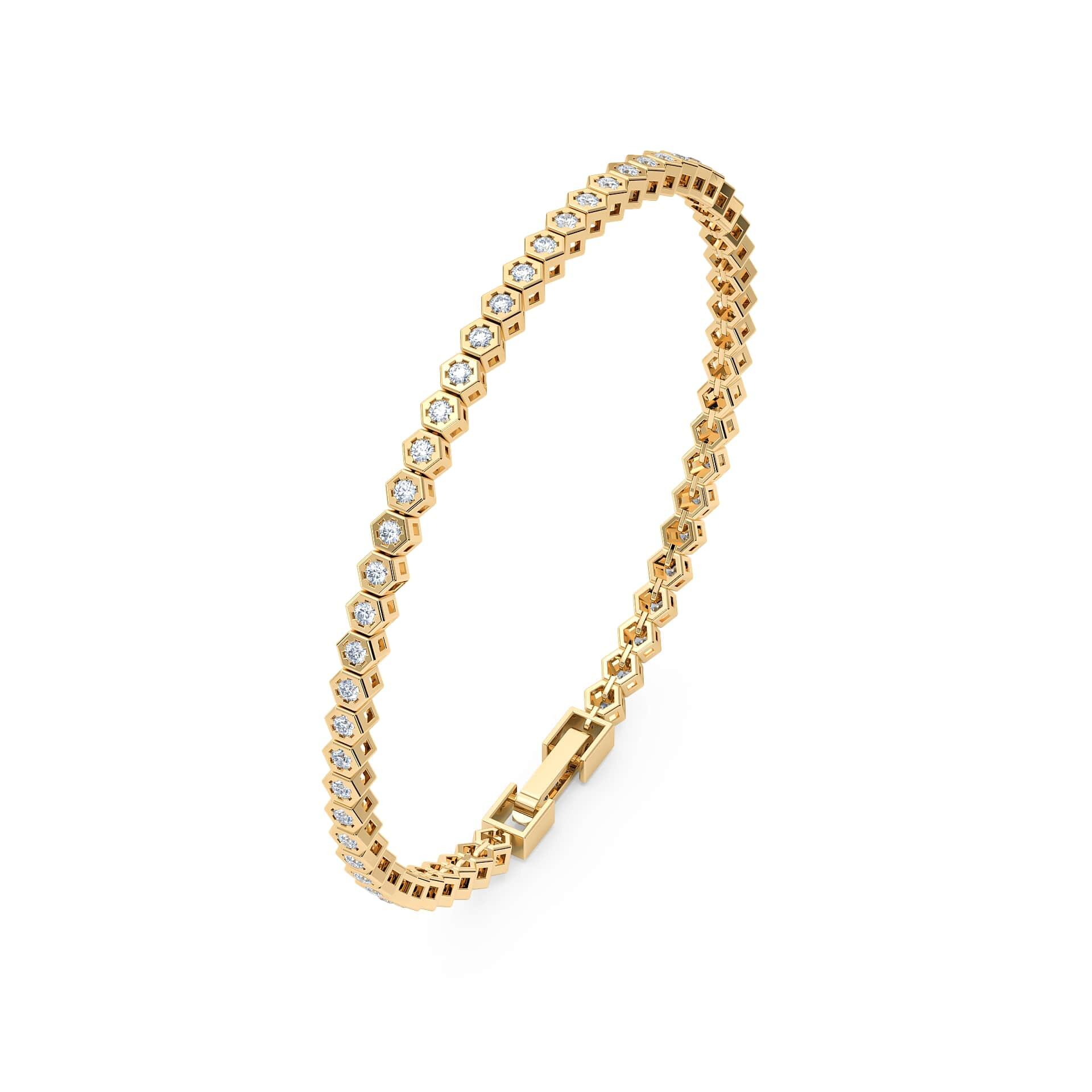 اسوارة - ذهبي ابيض - 0 image 2